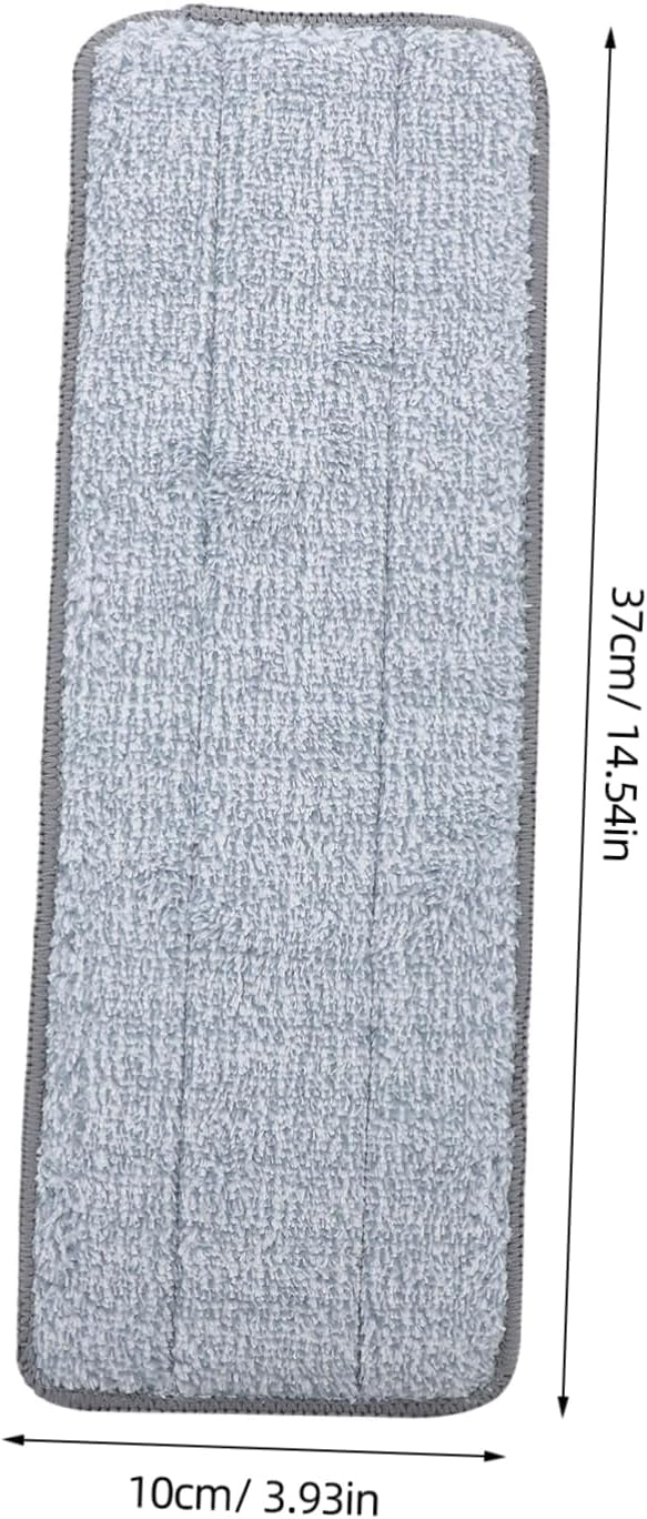 2pcs Microfiber Mop Pads for Wet Dry Cleaning 1