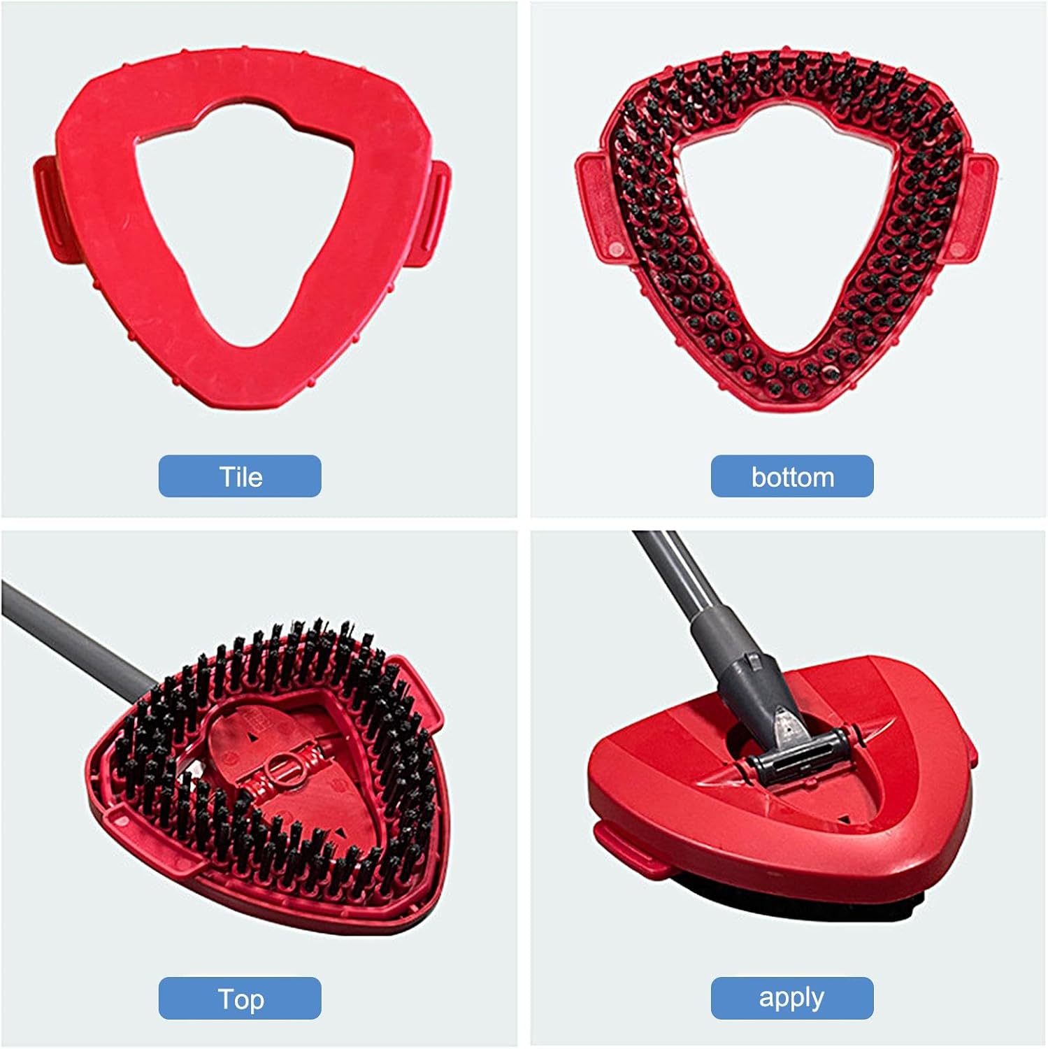 Rotating Mop Scrub Brush Head Replacement for Scrub Daddy
