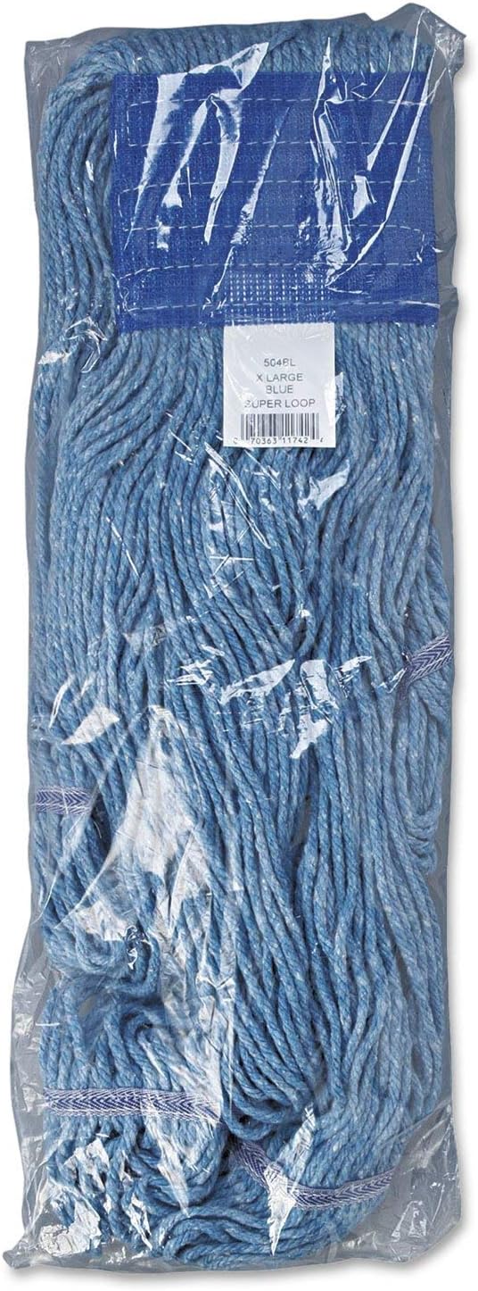 Boardwalk 504BL Mop Head Blue X-Large 12Carton