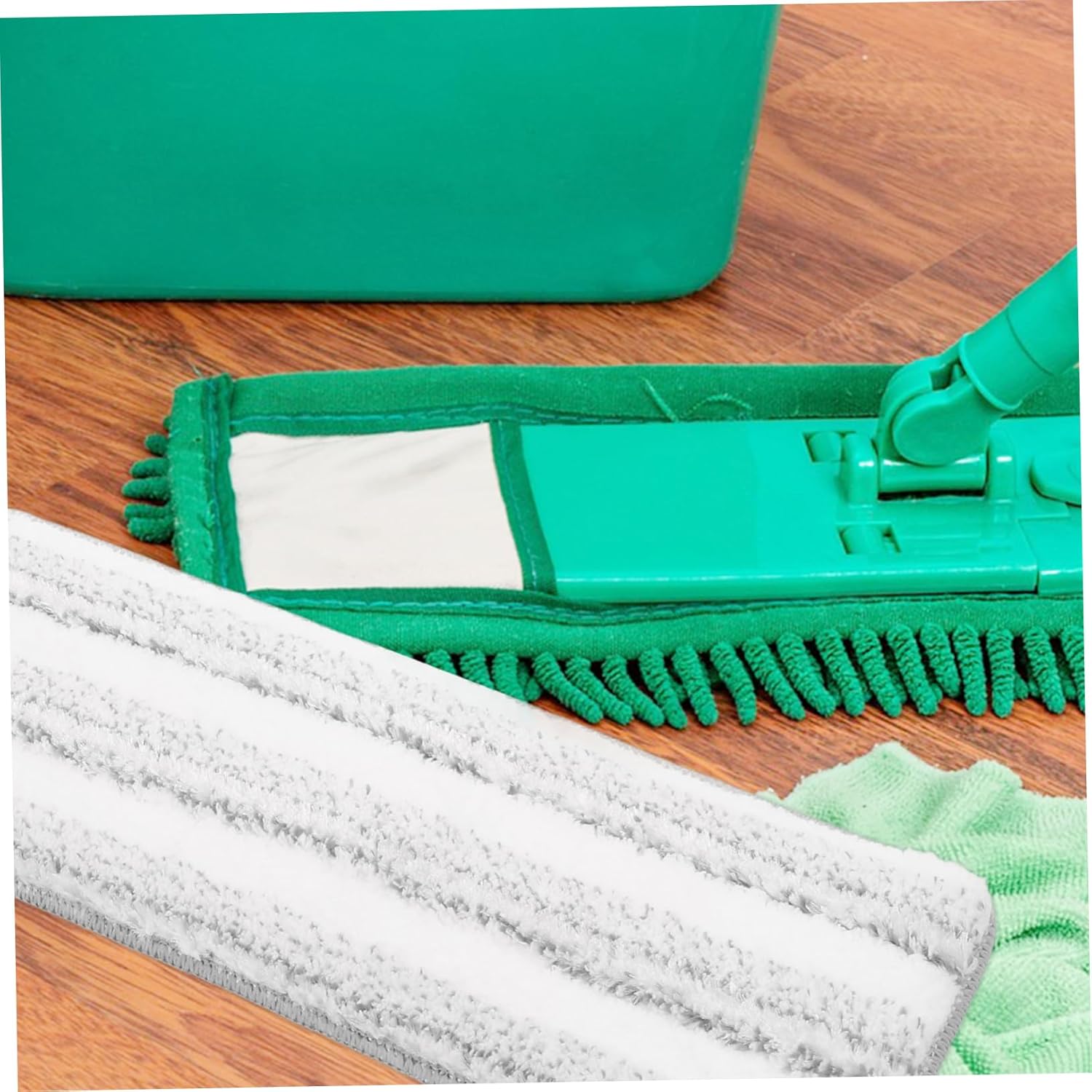 3PCS Thickened Flat Mop Pads Machine Washable