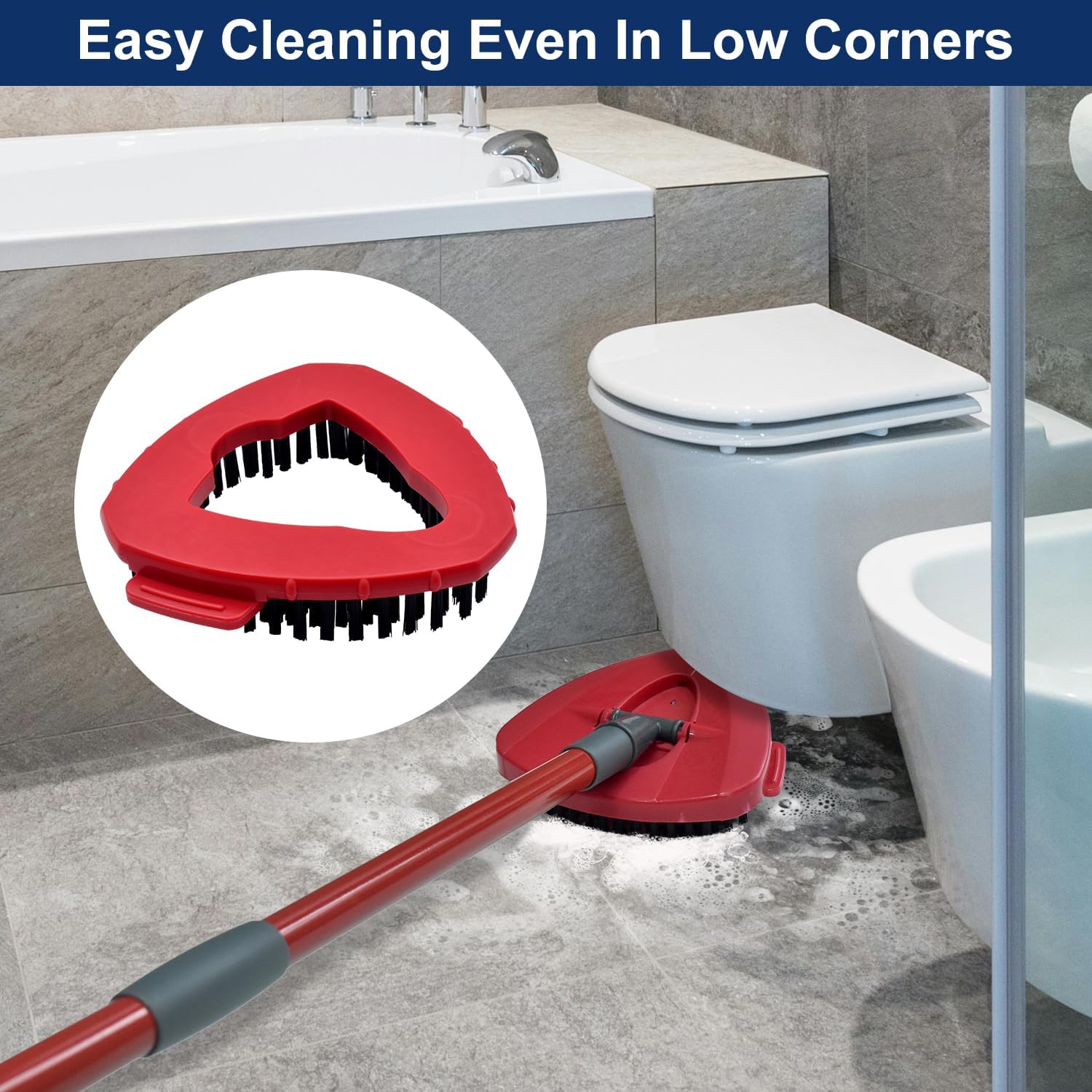 Ocedar Scrub Mop Brush Replacement Head for 1-Tank System