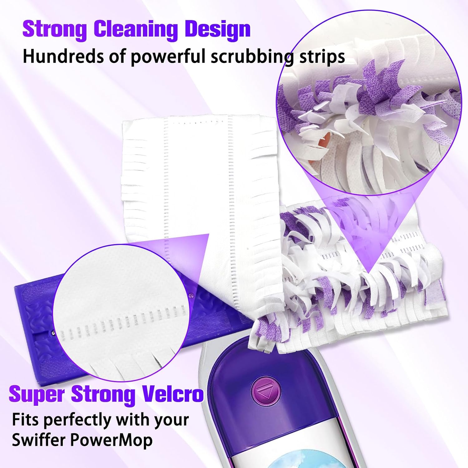15 Count Swiffer PowerMop Replacement Mop Pads