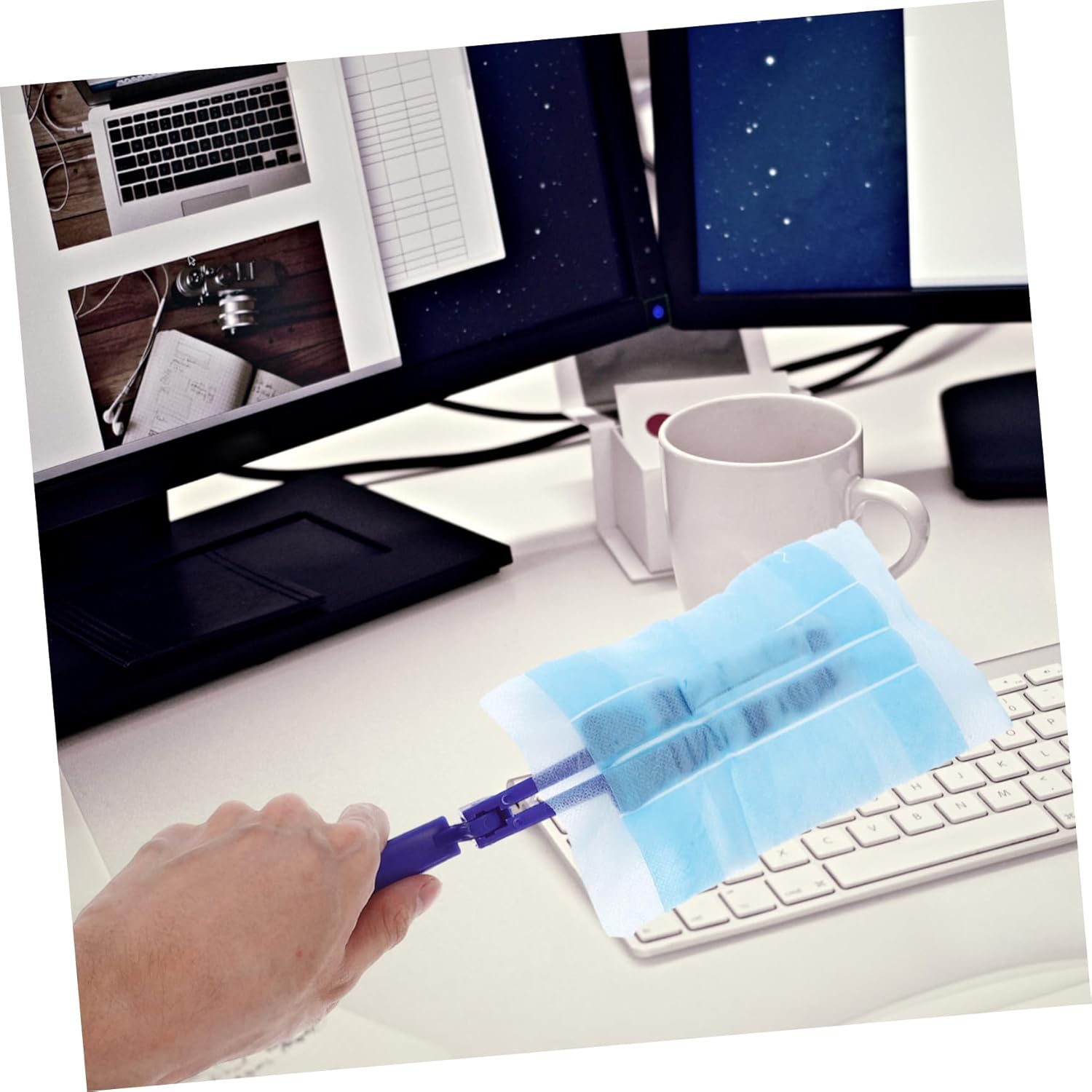 22pcs Reusable Electrostatic Dusting Dusters for Home Office and Car Cleaning