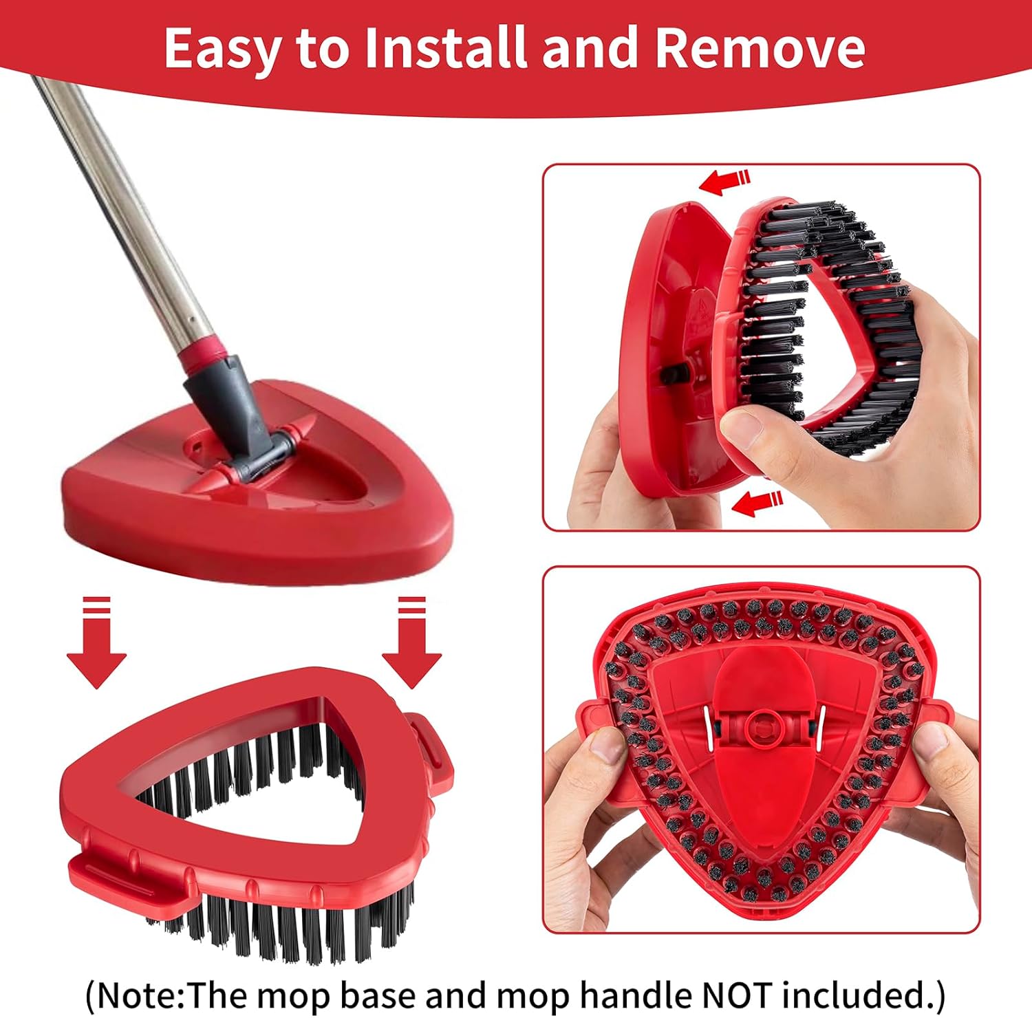 Inkhut Spin Mop Replacement Head 2 Pack for O-Ceda RinseClean 2