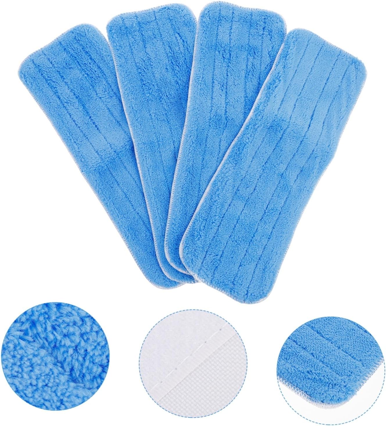 4PCS Cedar Mop Head Replacements for Steam Mops and Swiffer