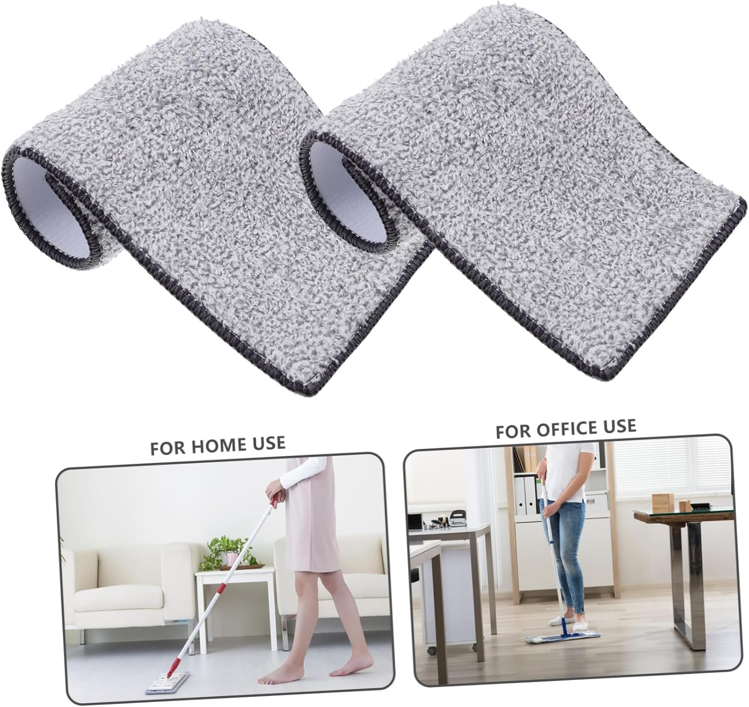 10PCS Mop Self-Squeeze Replacement Pads