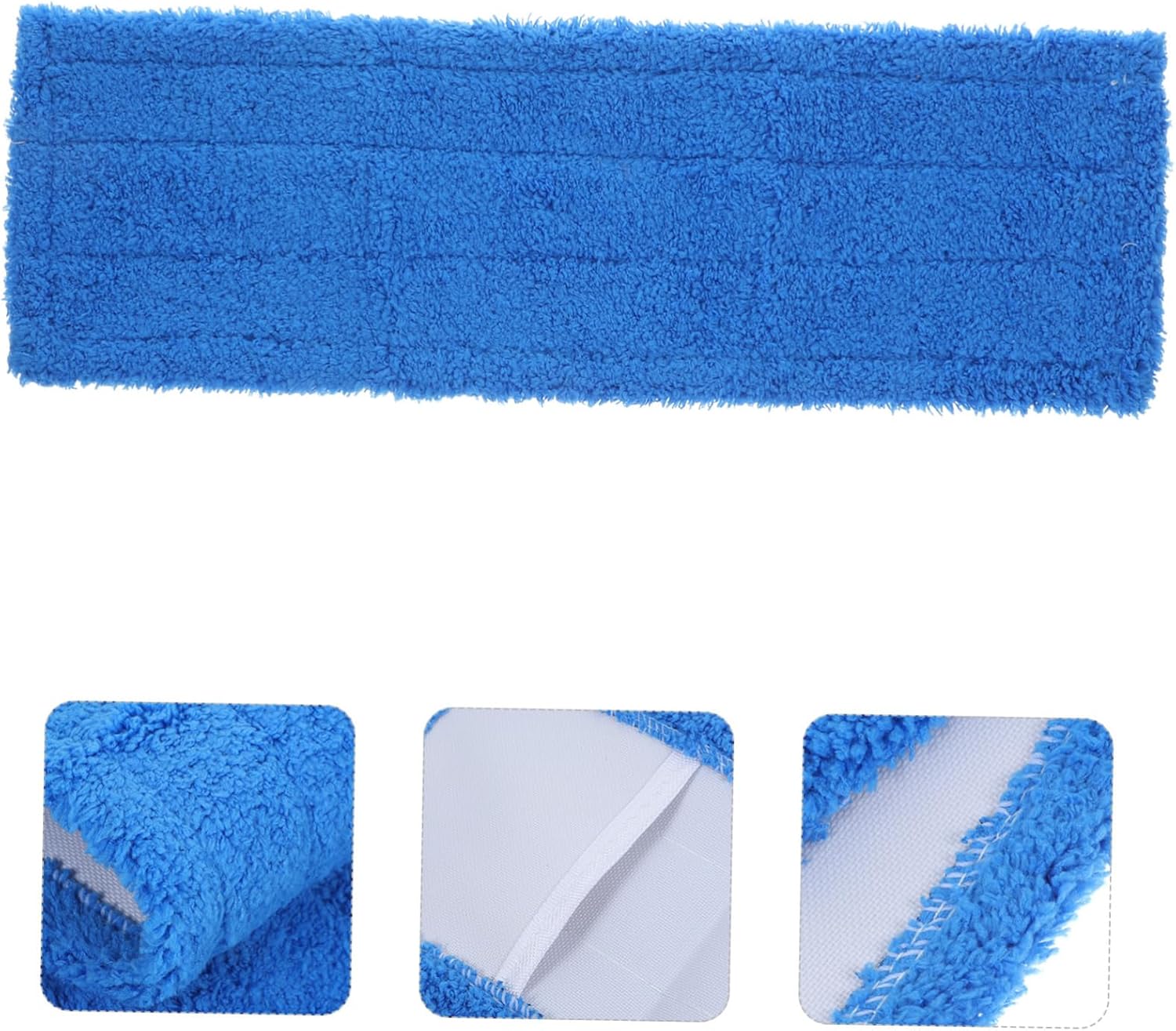 Blue Reusable Mop Pads for Hardwood Floors