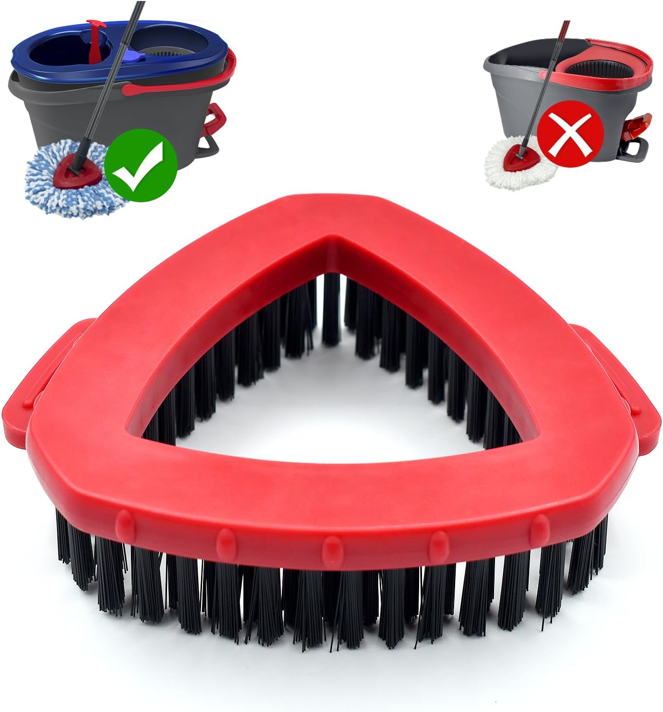 GFRED 2-Tank Mop Base Scrub Brush Replacement