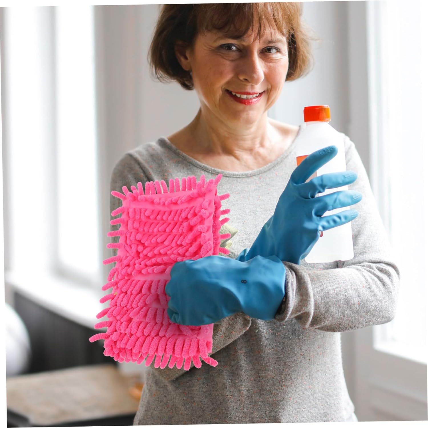 2pcs Mop Cloth Replacement for Home Use