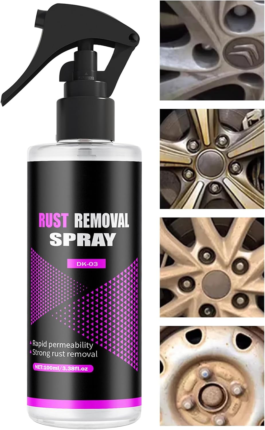 Car Iron Powder Remover for Tires and Tools