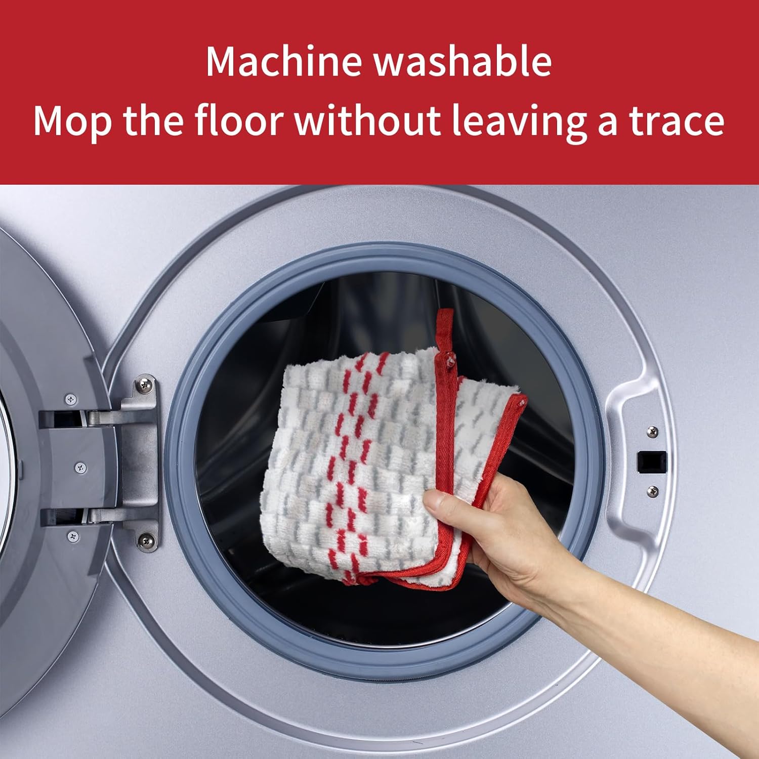 4 Pack Microfiber Spray Mop Pads for Oceda ProMist MAX