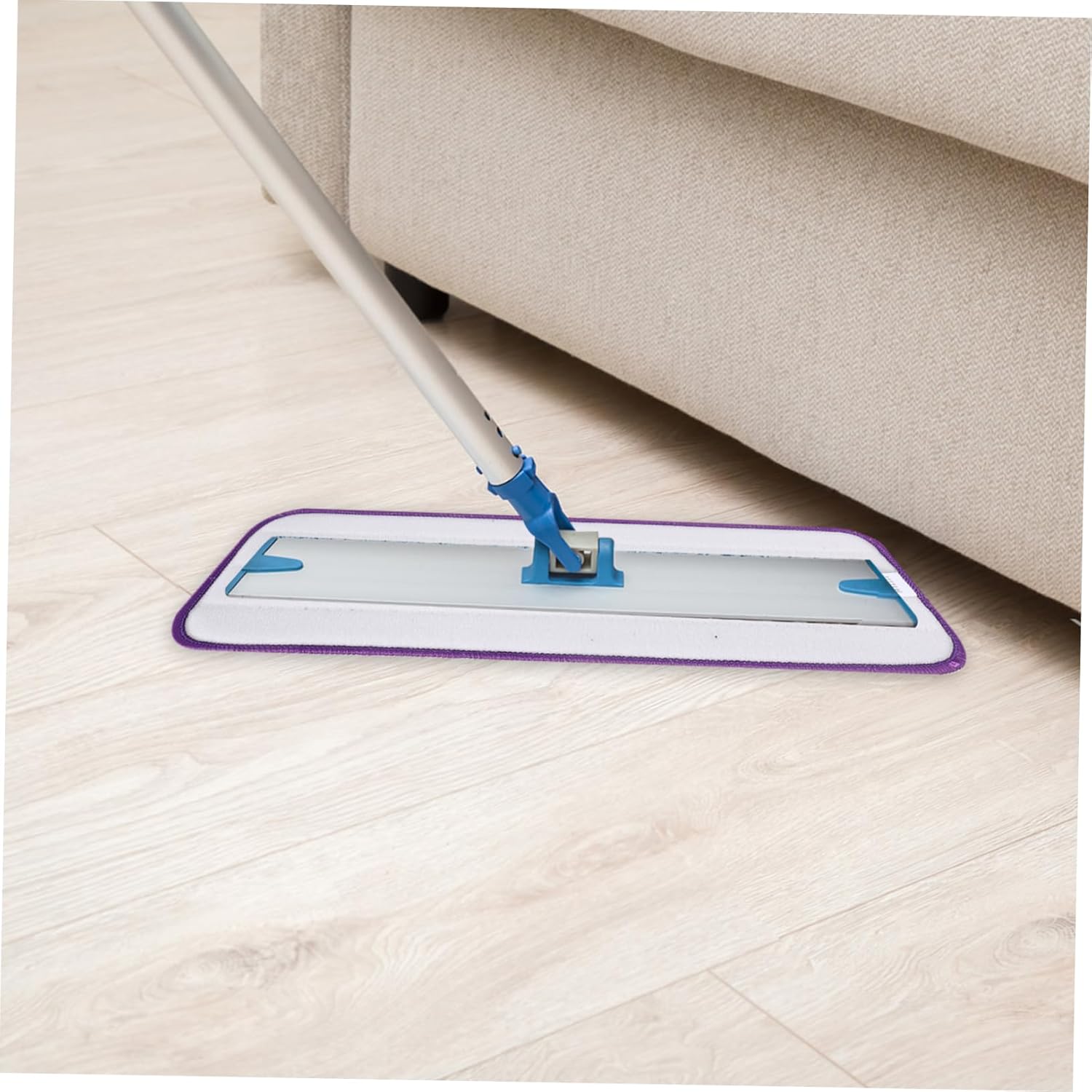 2PCS Microfiber Mop Head Replacement for Efficient Floor Cleaning