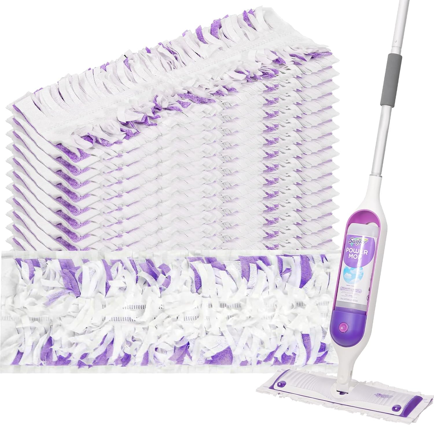 PROXO Replacement Mop Pad Refills - Heavy Duty Wet Mopping Cloths
