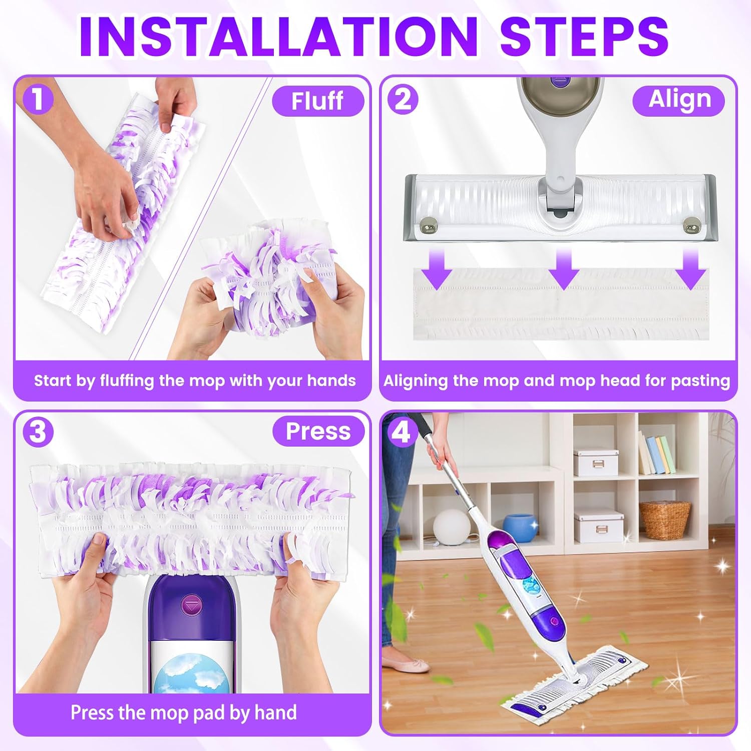 15 Count Swiffer PowerMop Replacement Mop Pads