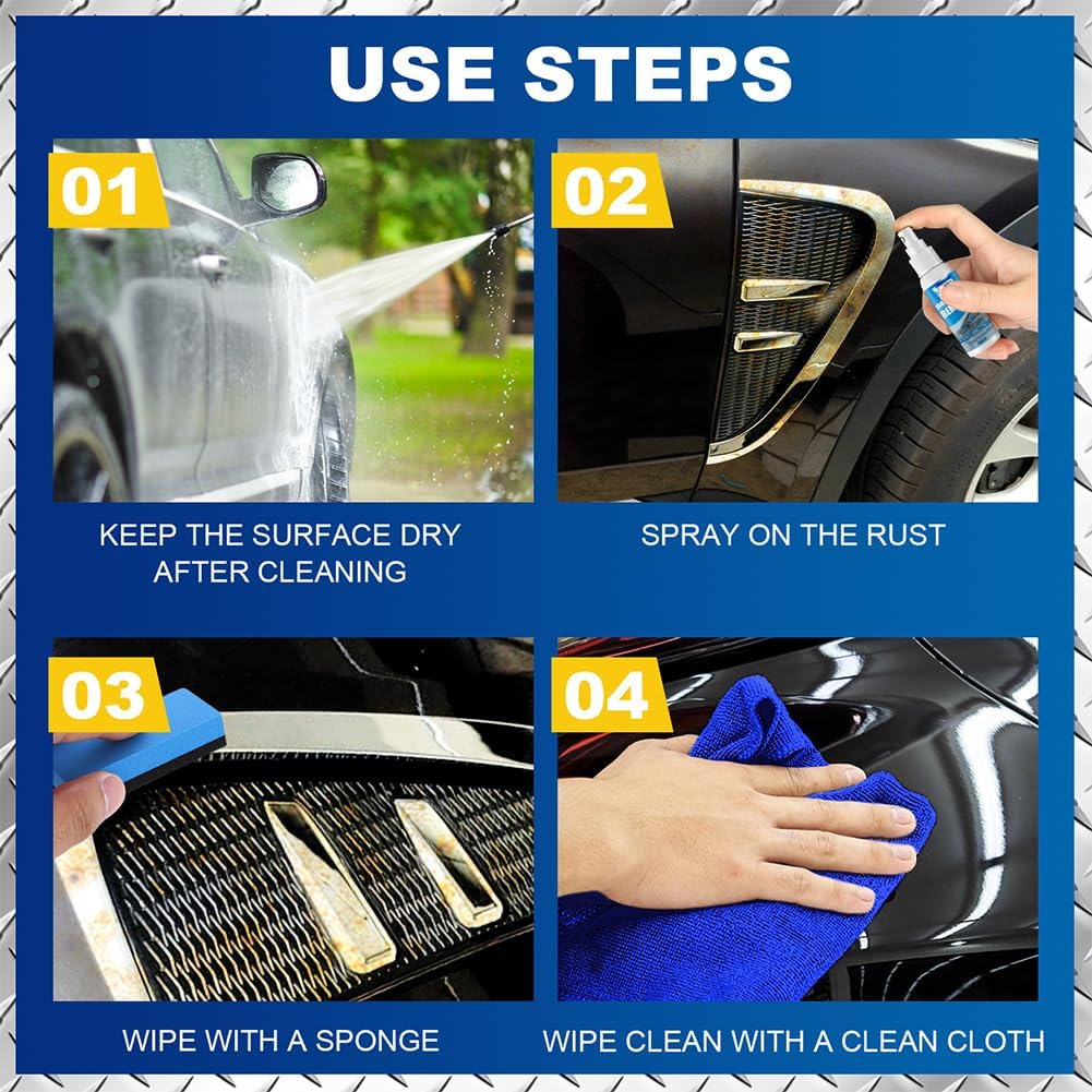 WRSFXV Multi Purpose Rust Remover Spray 3pcs