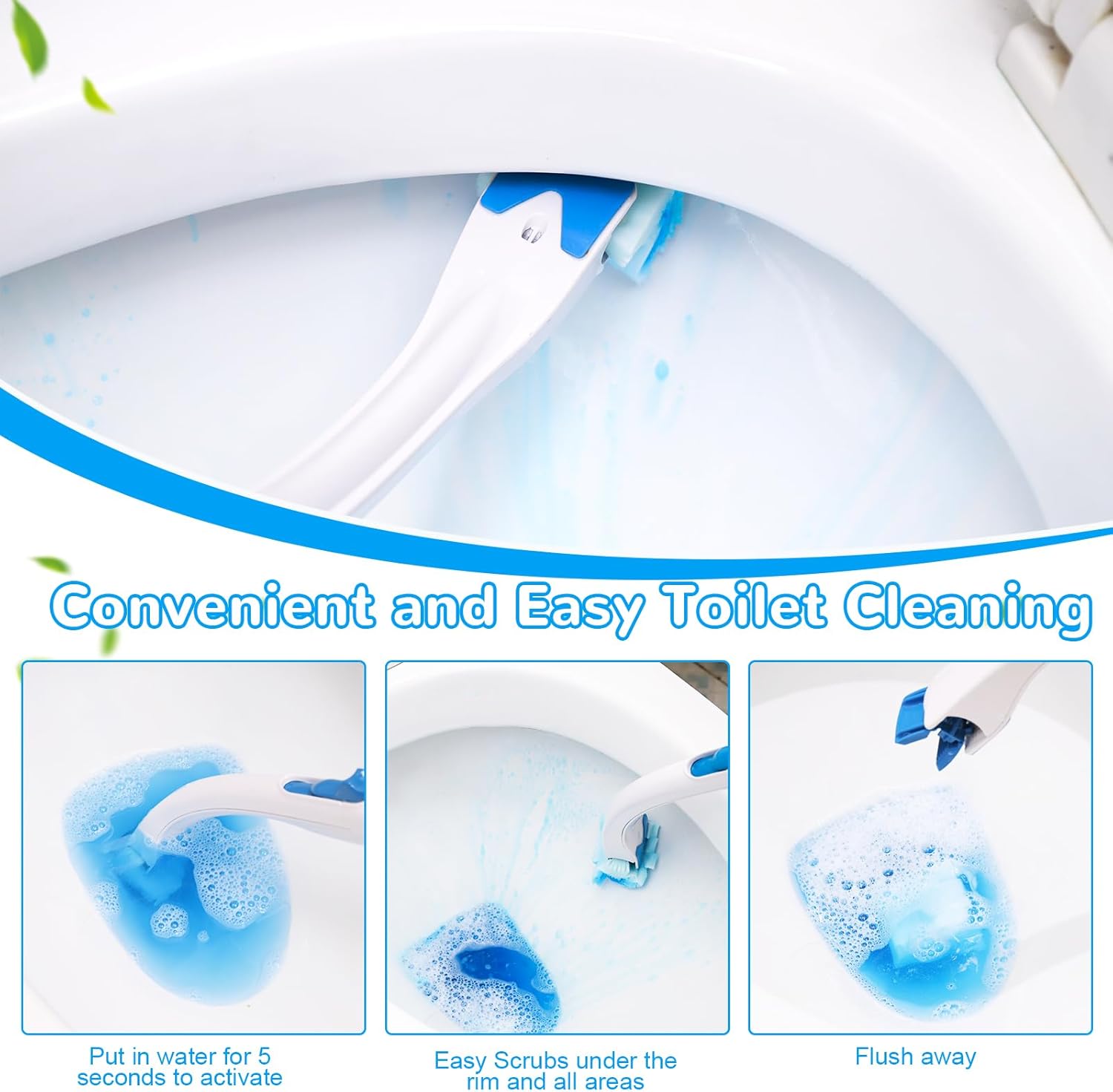 Effacera 36 Refill Toilet Bowl Paper Set