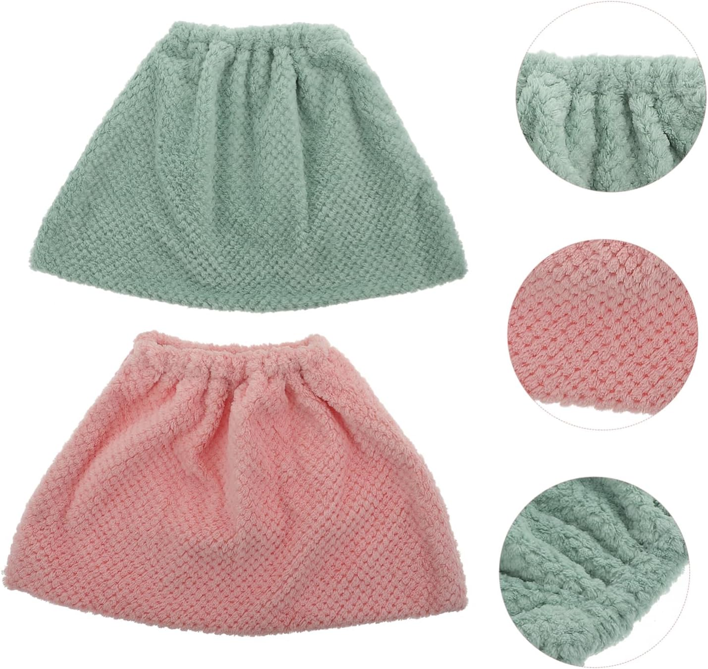 2pcs Flannel Broom Cloth Cover for Efficient Cleaning