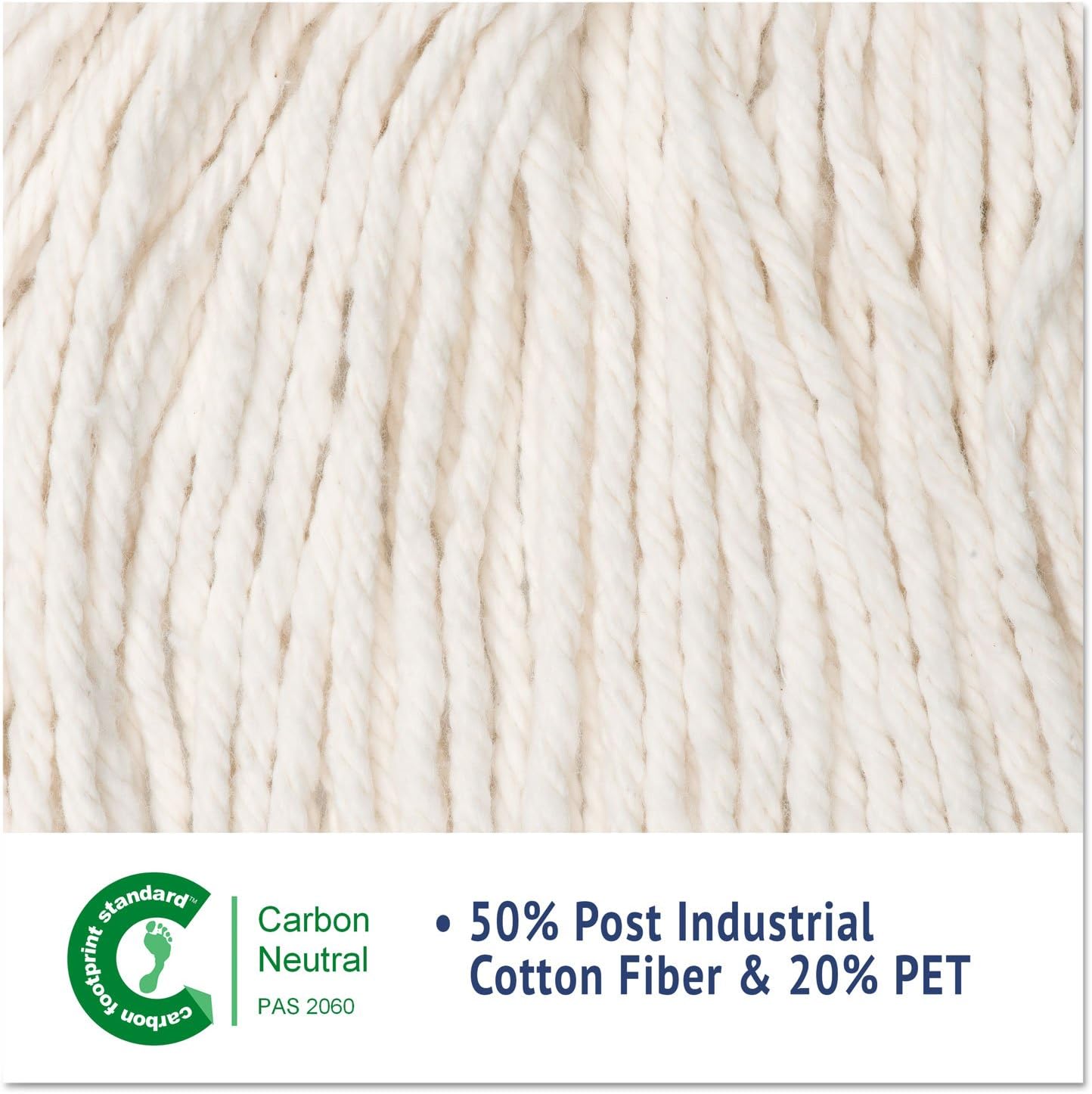 Boardwalk 503WHCT Super Loop Wet Mop Head White 12 Per Carton