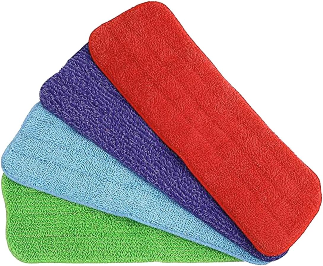 PACKOVE 8pcs Microfiber Mop Cloth Replacement Kit