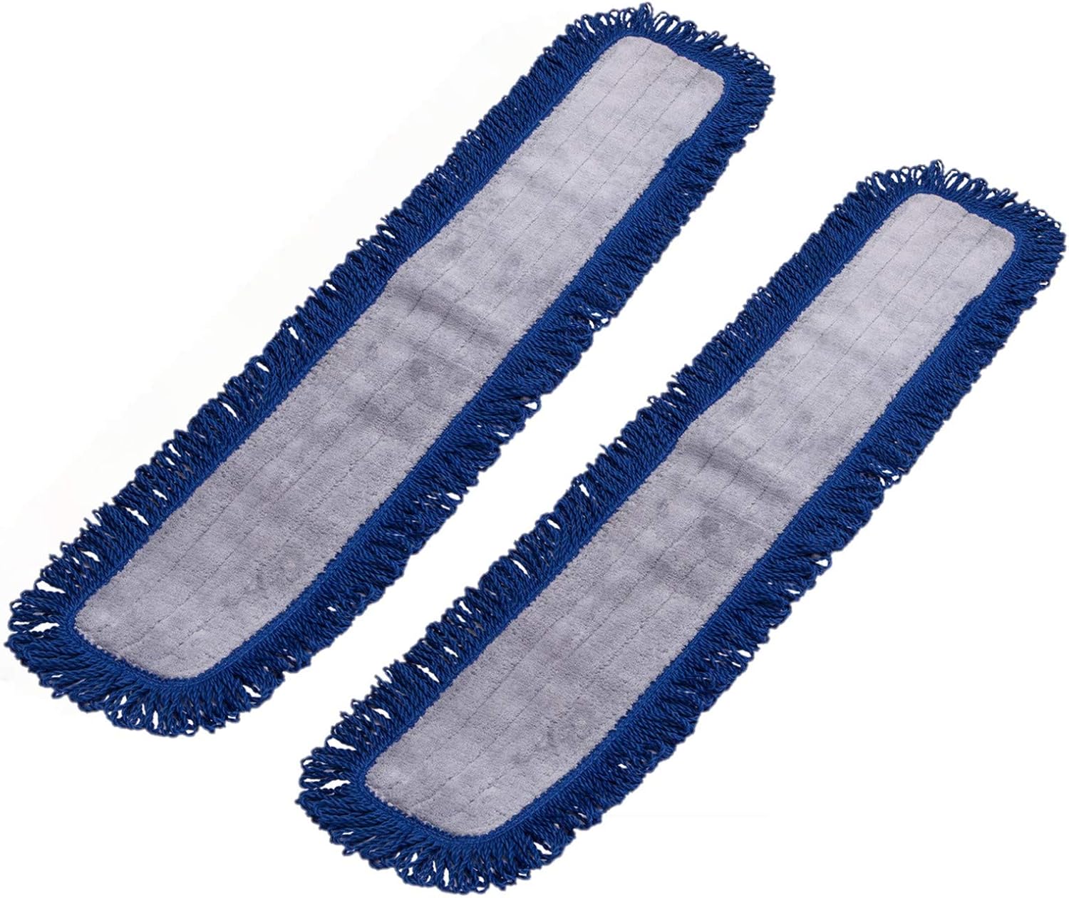 Real Clean 36 Inch Fringe Microfiber Mop Pads Pack of 2 1