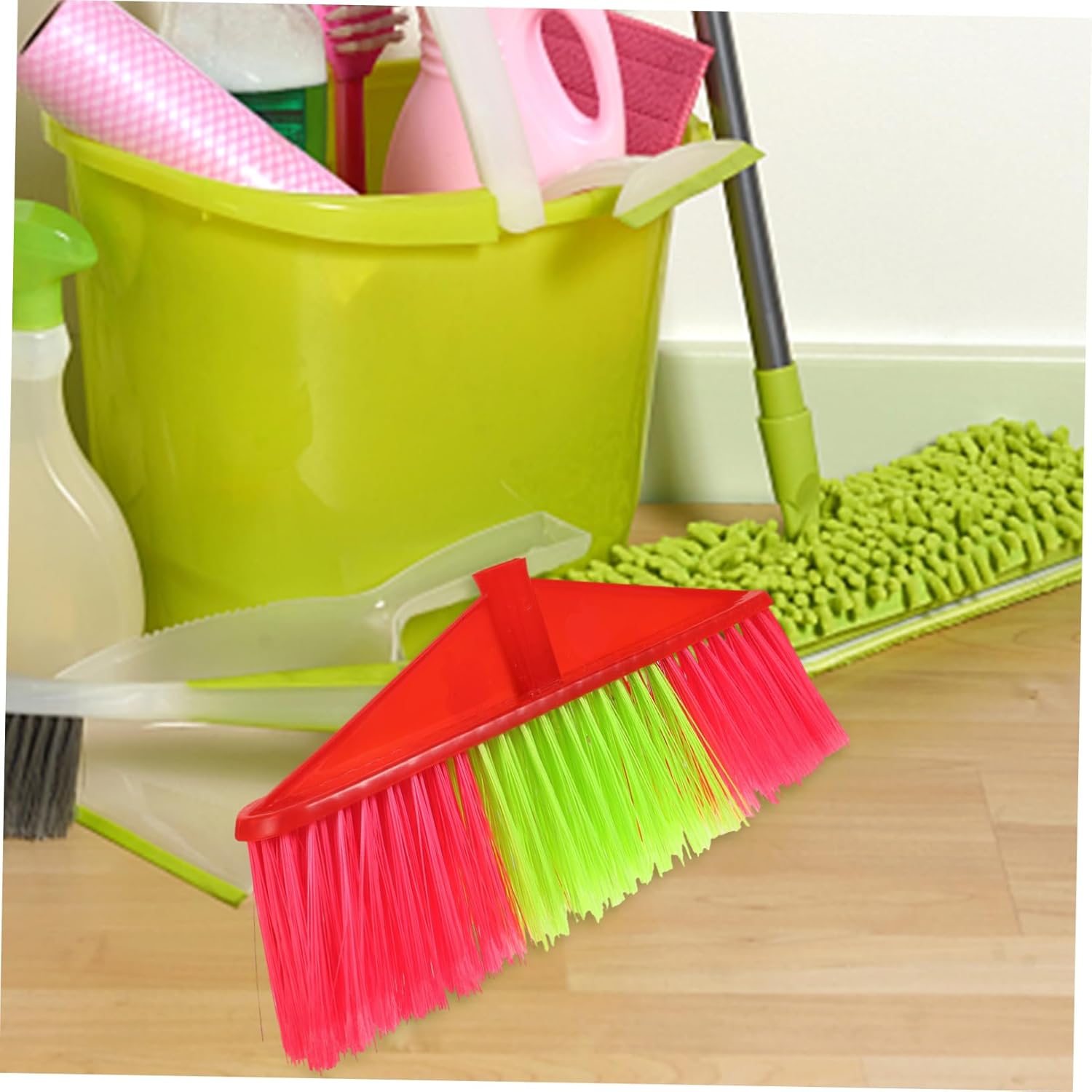 4PCS Callaron Replacement Broom Head for Indoor Cleaning