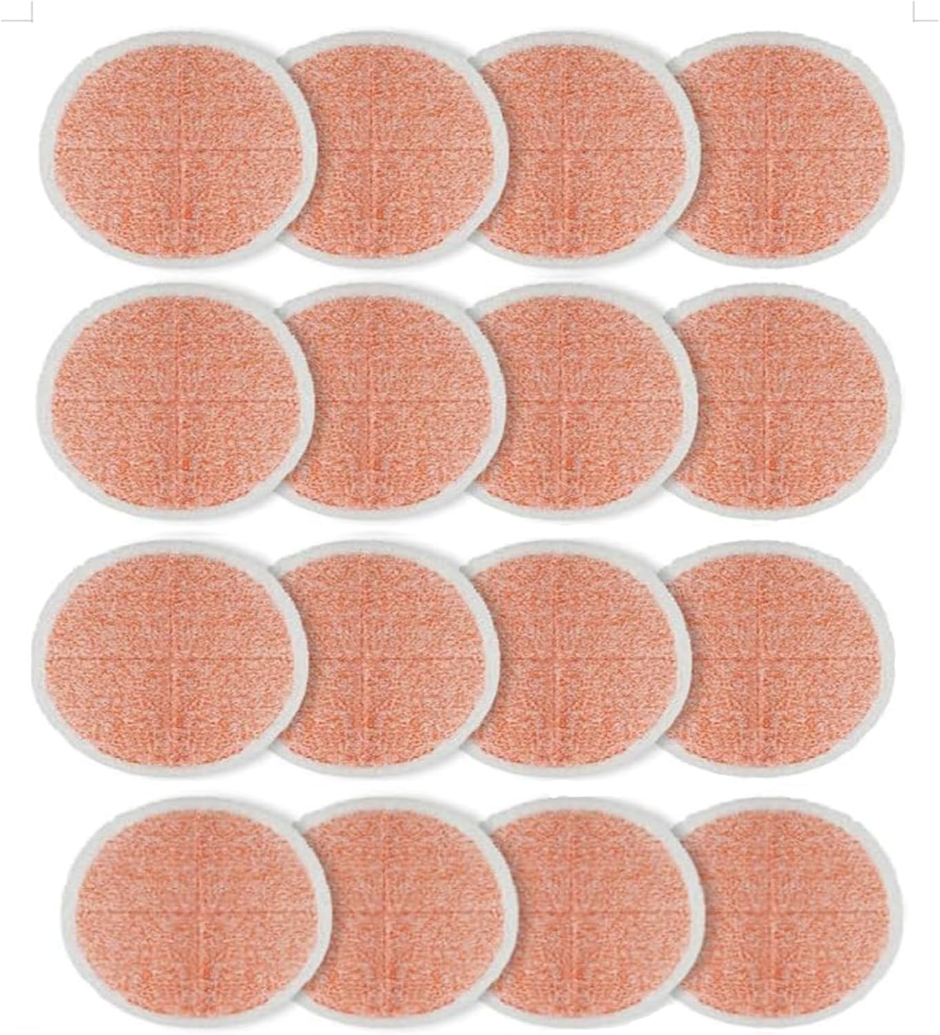 SavStor Replacement Mop Pads for Bissell Spin Wave 16-Pack Orange