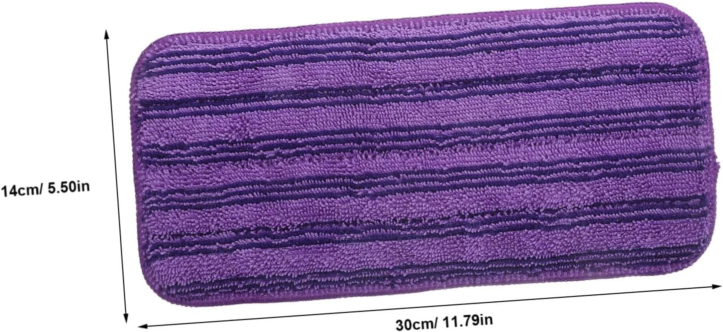 Ipetboom 2pcs Reusable Mop Pads for Hardwood and Tile Cleaning