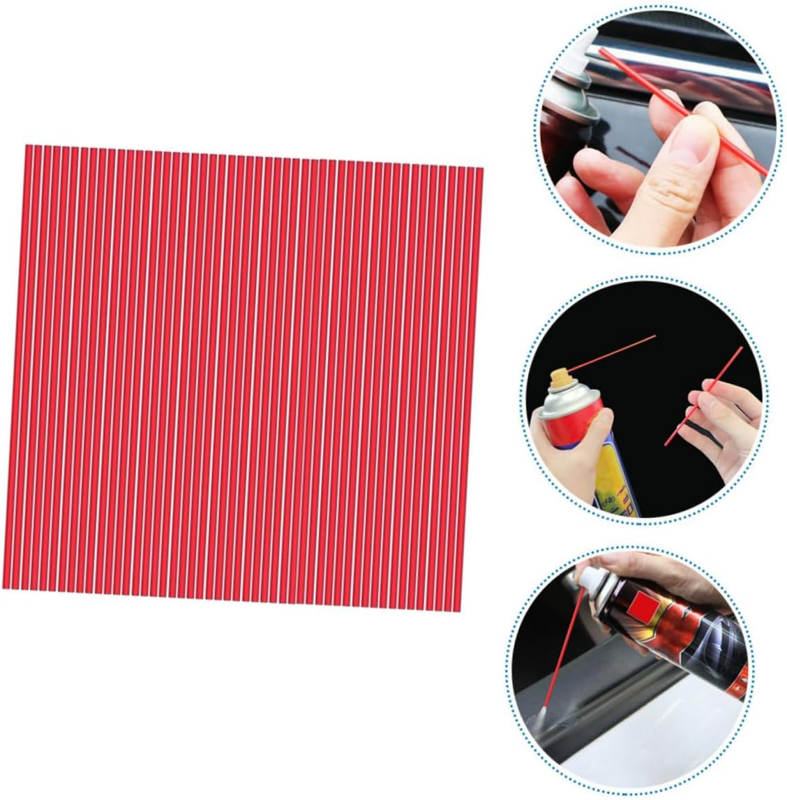 SOESFOUFU 100pcs Plastic Spray Can Nozzle Replacement Set 1