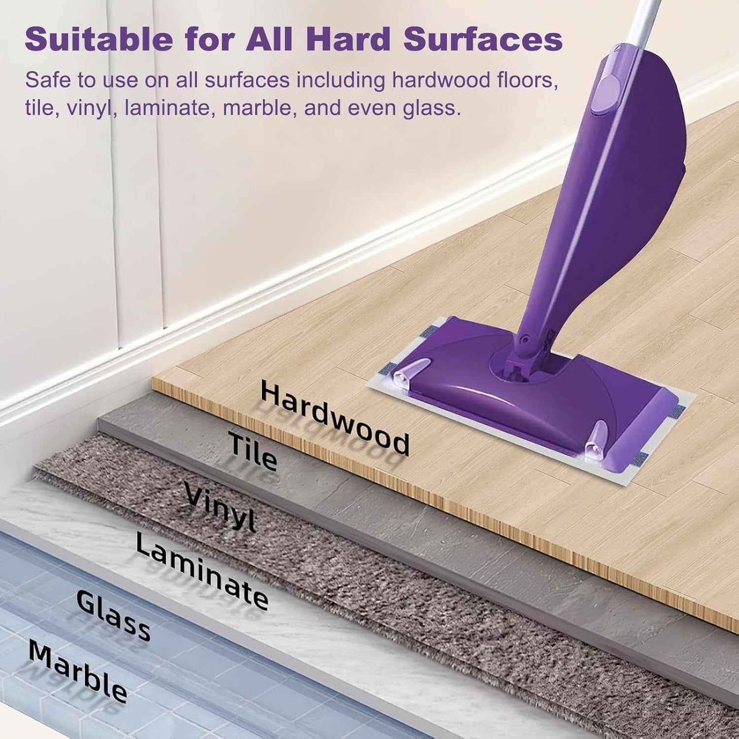 40 Pack WetJet Mop Pad Refills for Multi-Surface Cleaning