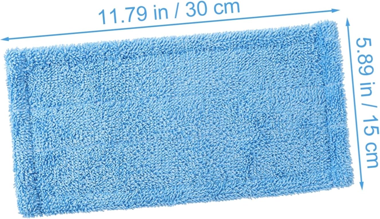 FRCOLOR Microfiber Mop Replacement Pad - Reusable Washable and Durable
