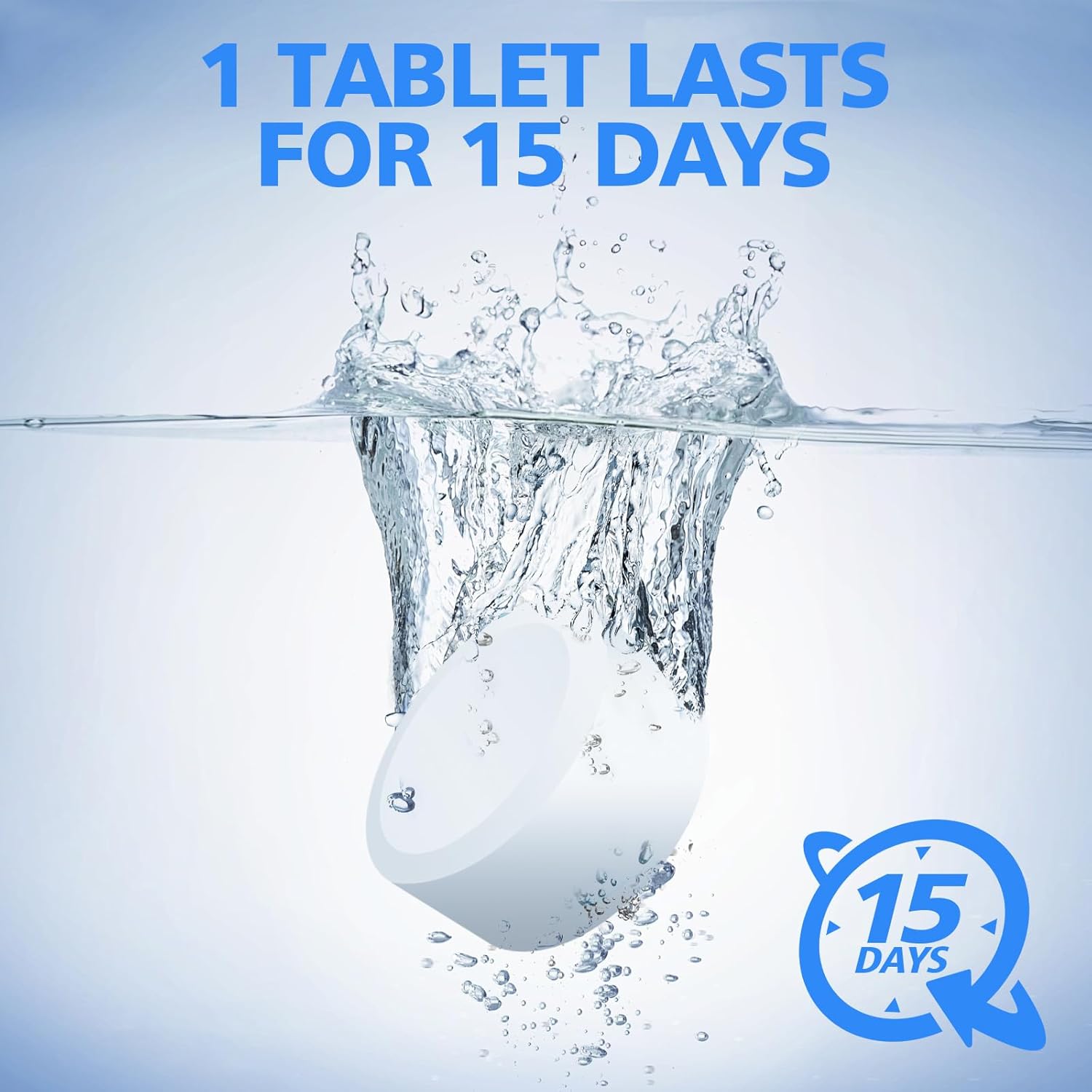 USKICH Toilet Bowl Cleaner Tablets 20 Pack