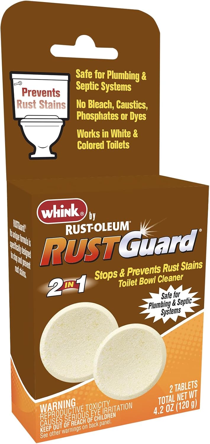 Rust-Oleum RustGuard Rust Stain Remover 2 Tablet Box