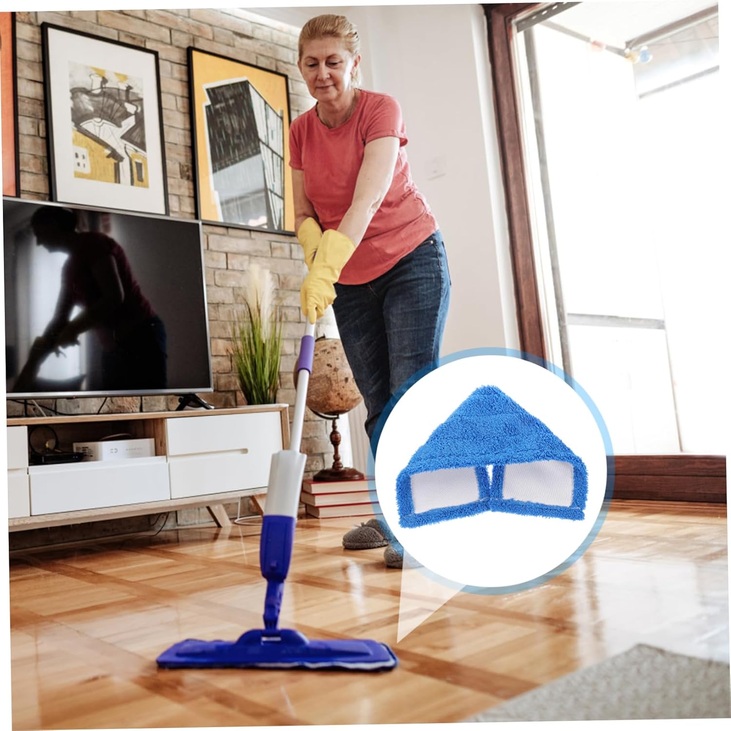 Minkissy Microfiber Mop Refill Pad Replacement