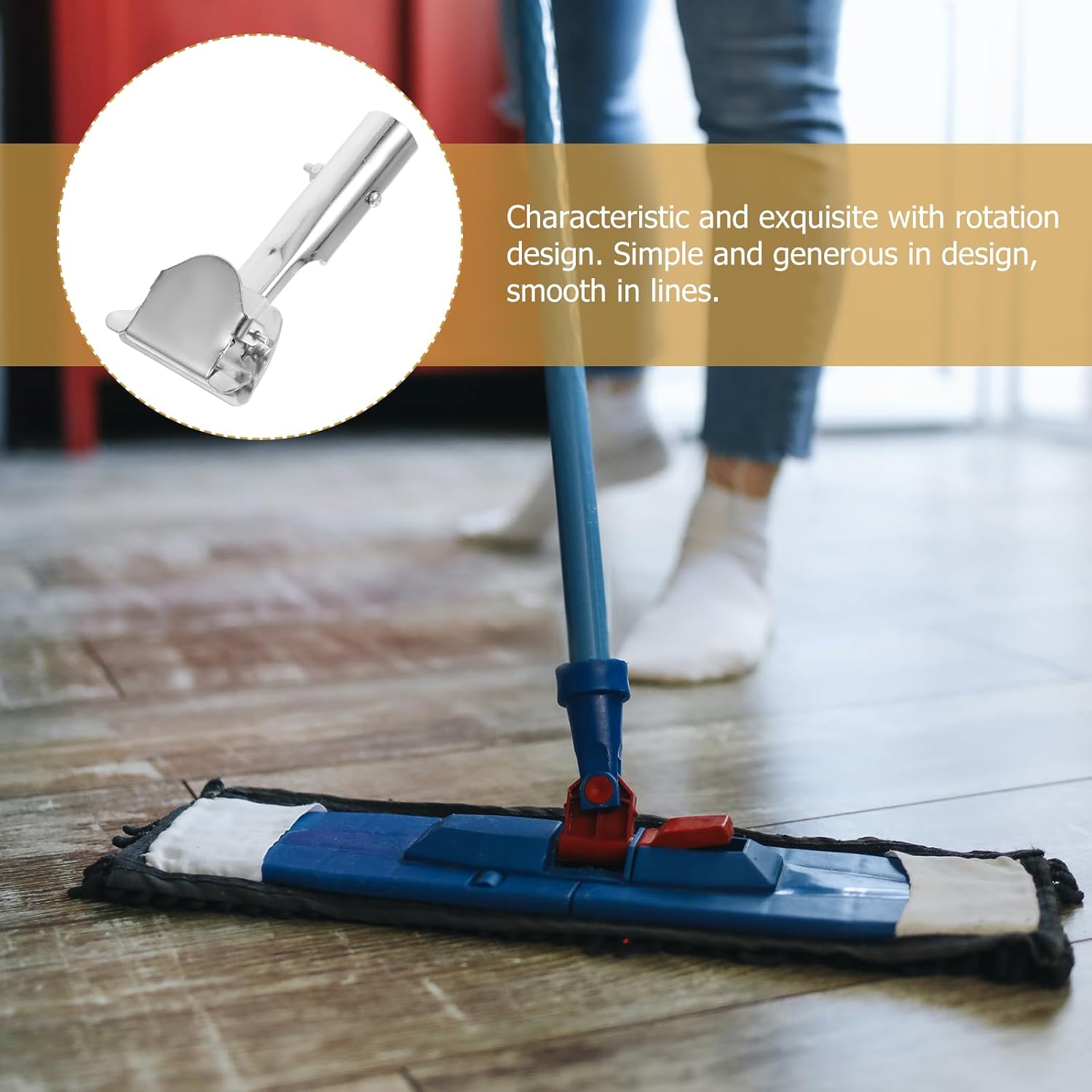 IMIKEYA Mop Handle Replacement Clamp