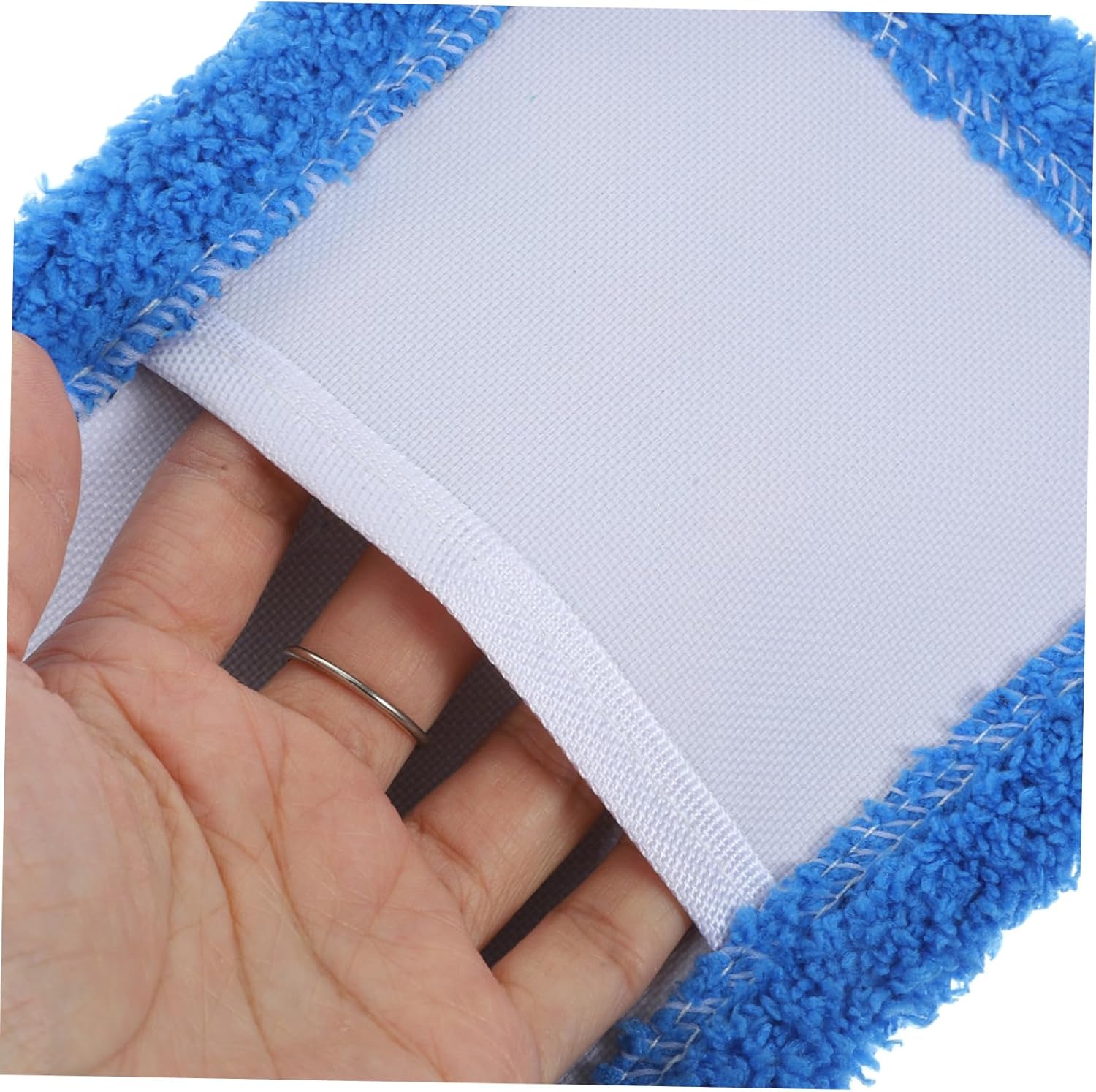 Blue Reusable Mop Pads for Hardwood Floors