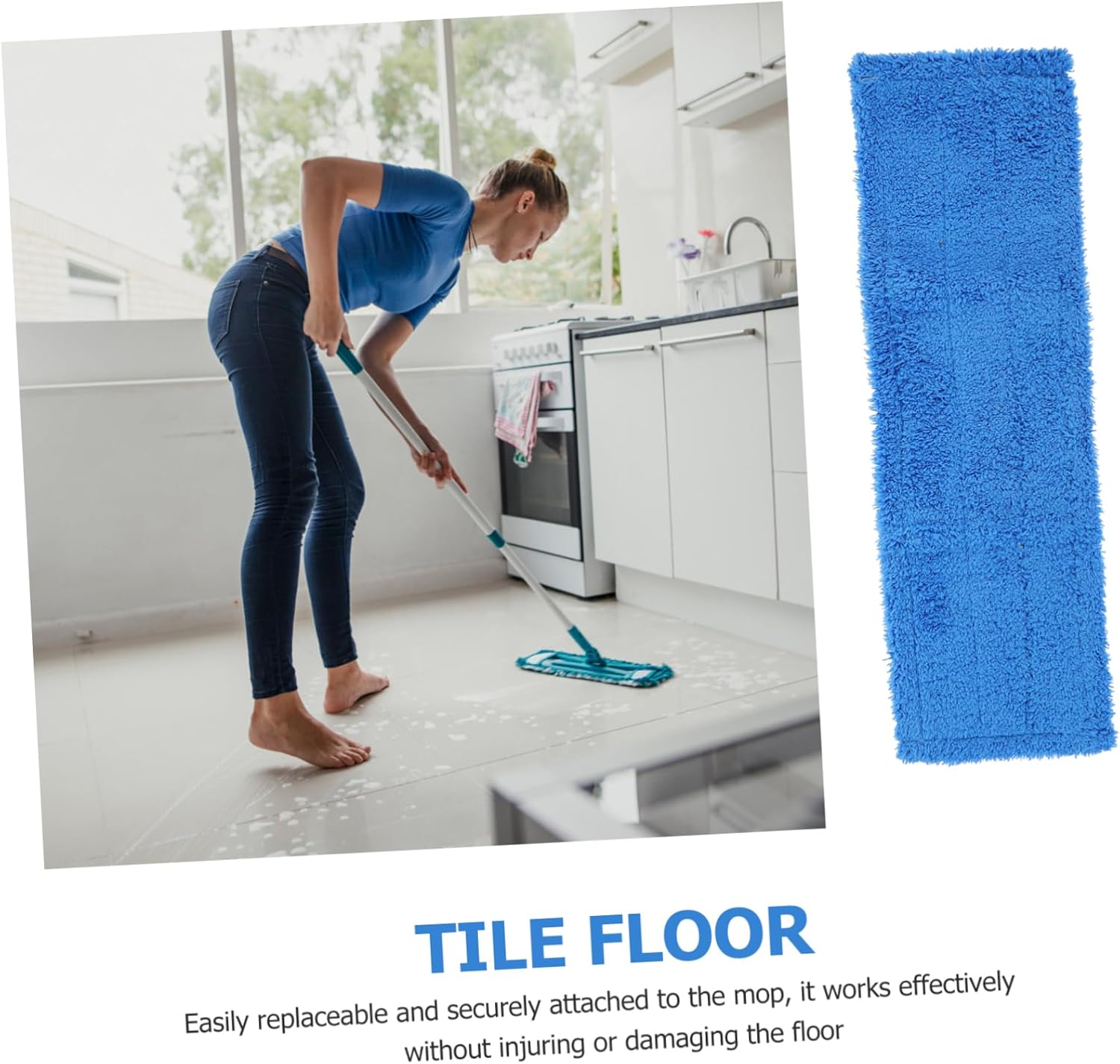 PACKOVE Microfiber Mop Refill Pad Replacement