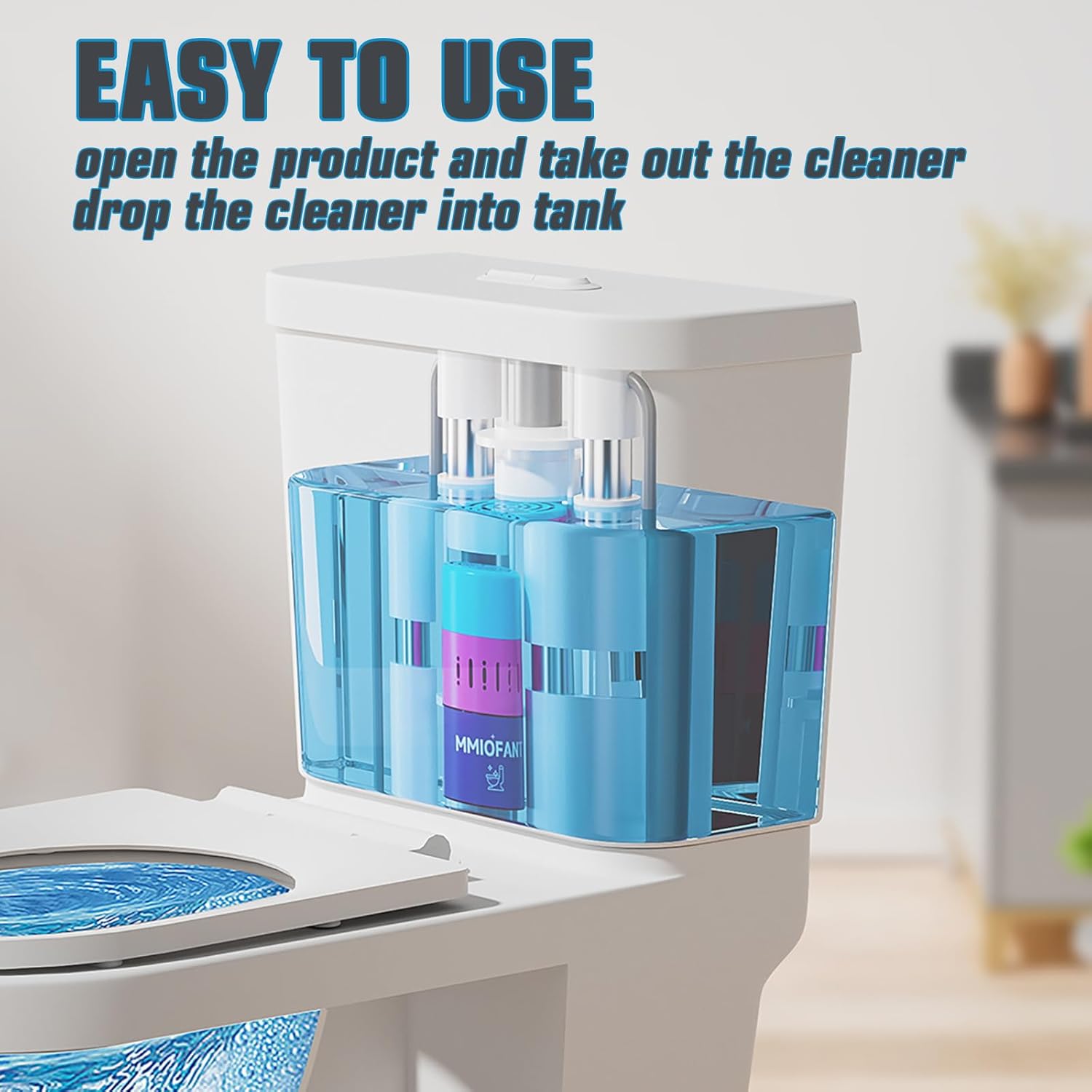 MMIOFANT Toilet Cleaner Tablets 2 Pack