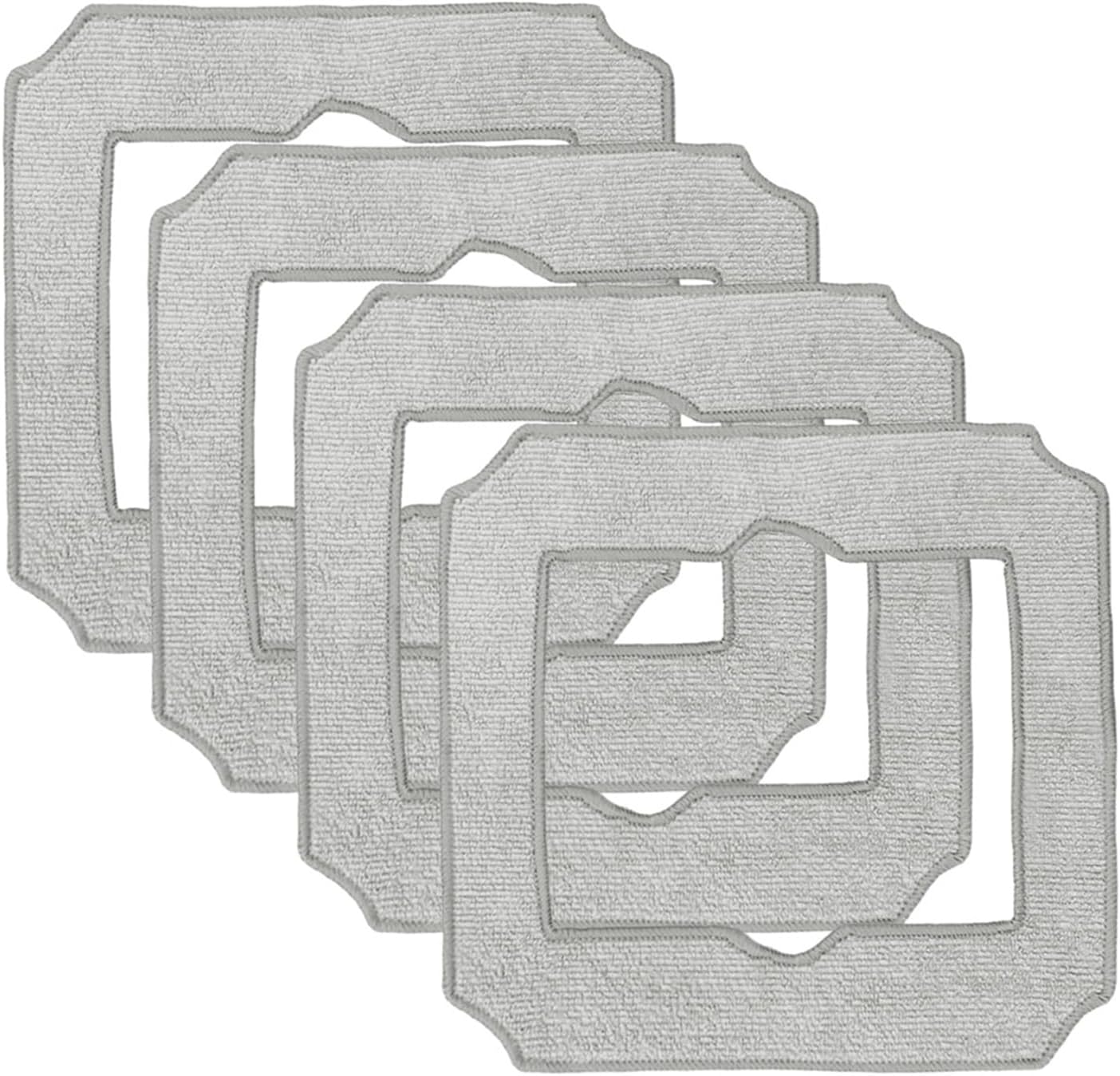 Vamarads Microfiber Mopping Pads 4 Pack for ECOVACS and WINBOT MINI