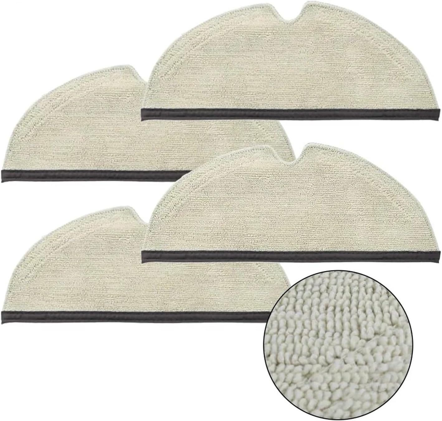 4pcs Mop Pad for Roborock Q8 MAX MAX Plus Replacement