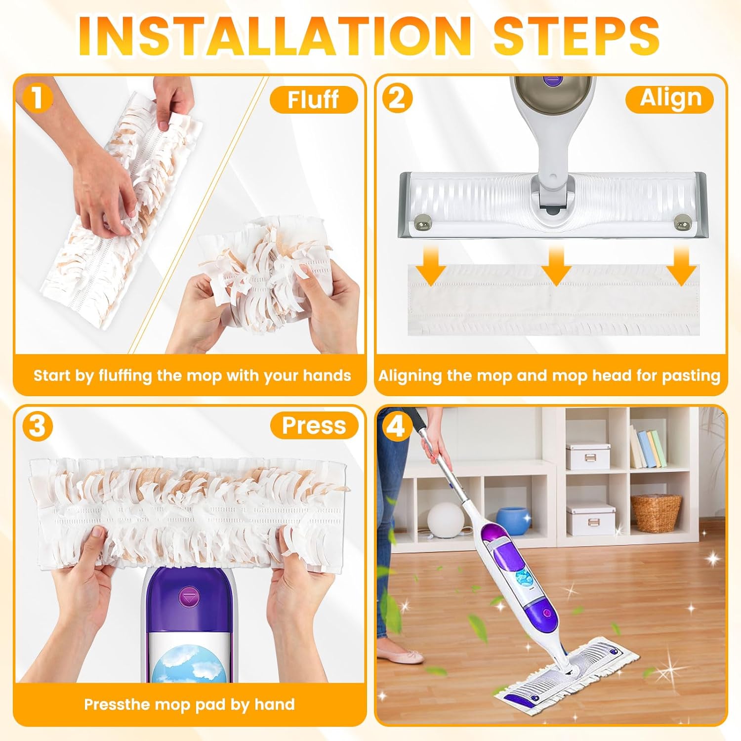 20 Count Swiffer PowerMop Replacement Mop Pads