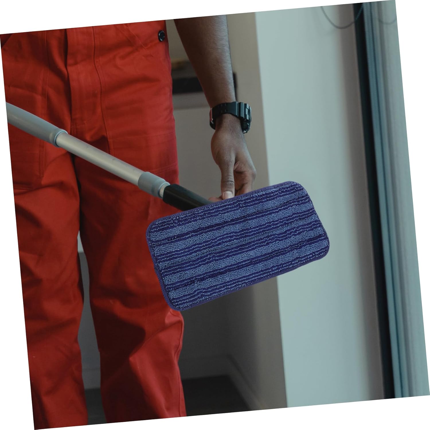 Reusable Microfiber Mop Pads for Wet Dry Cleaning