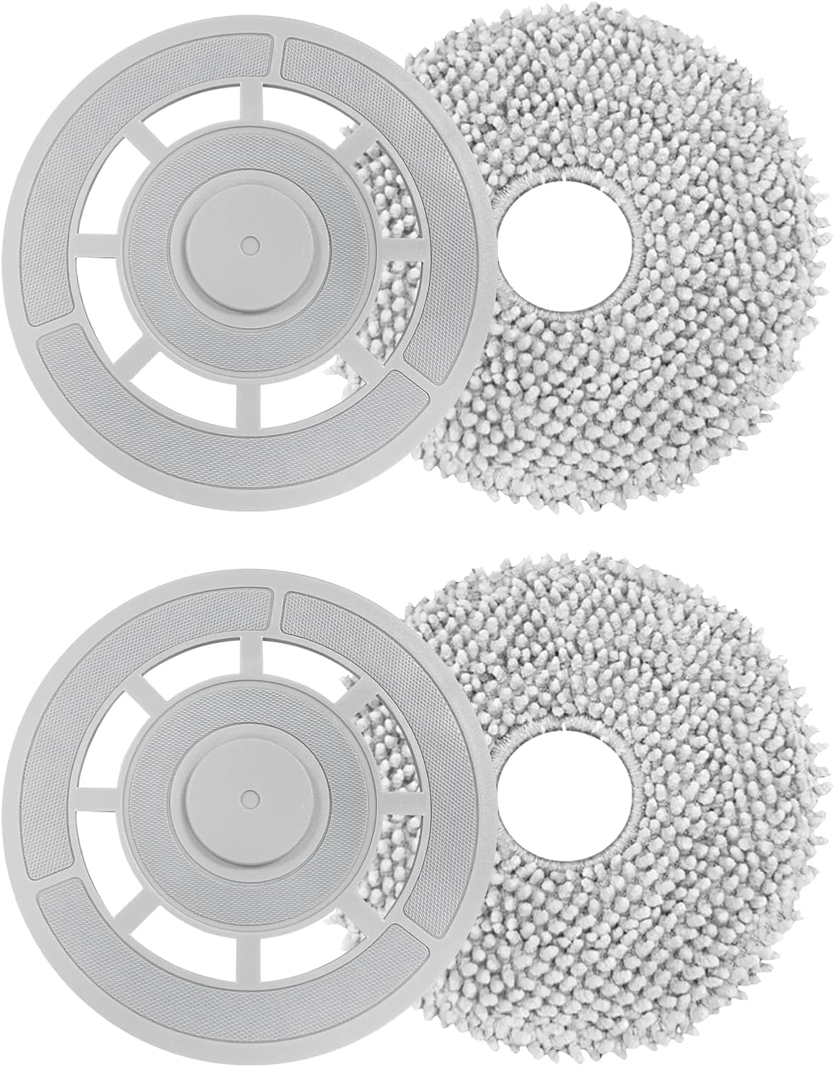 Fixbetter Replacement Mop Pads for Roborock Qrevo