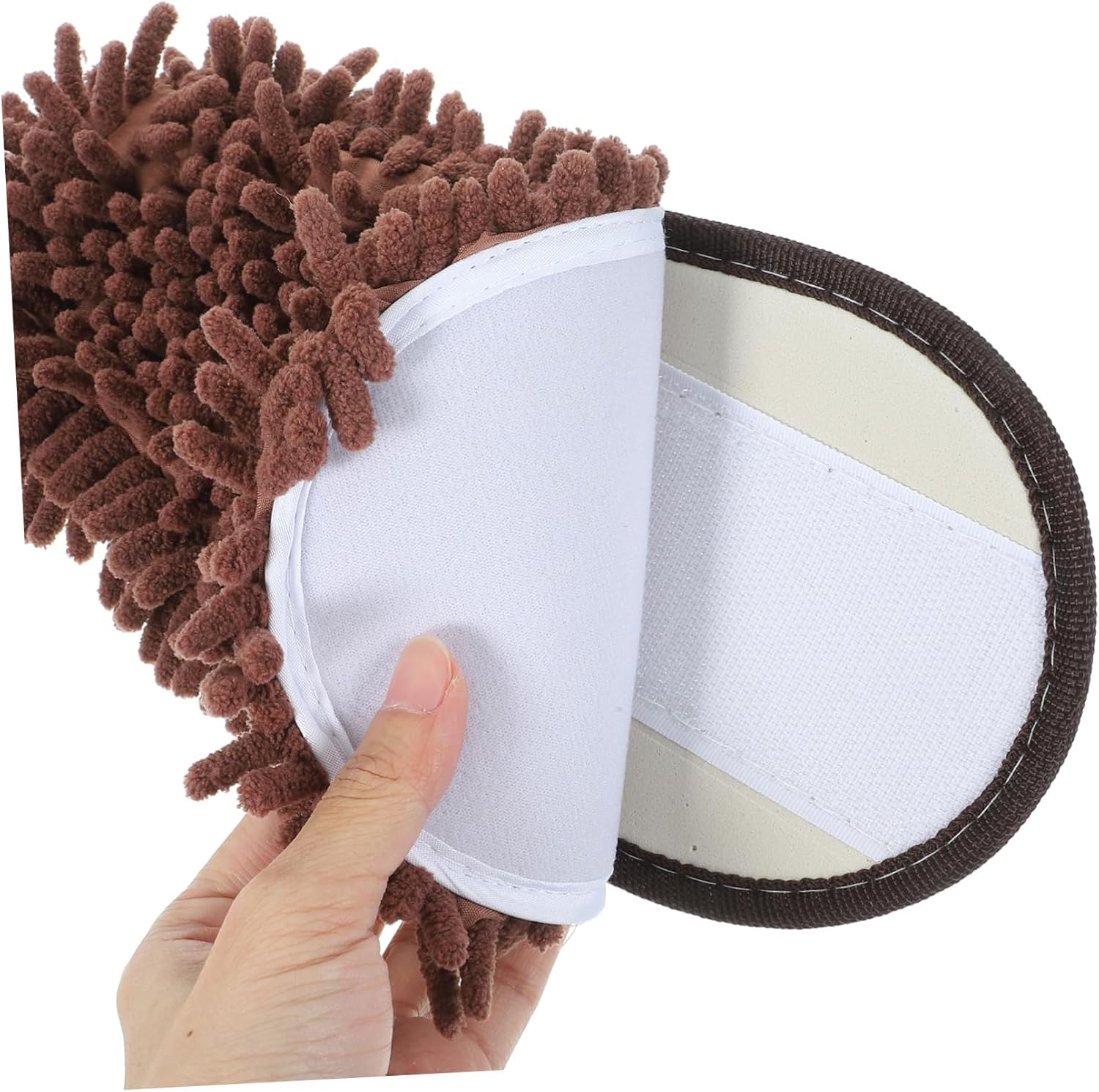 Ipetboom Washable Dust Mop Slippers for Easy Floor Cleaning