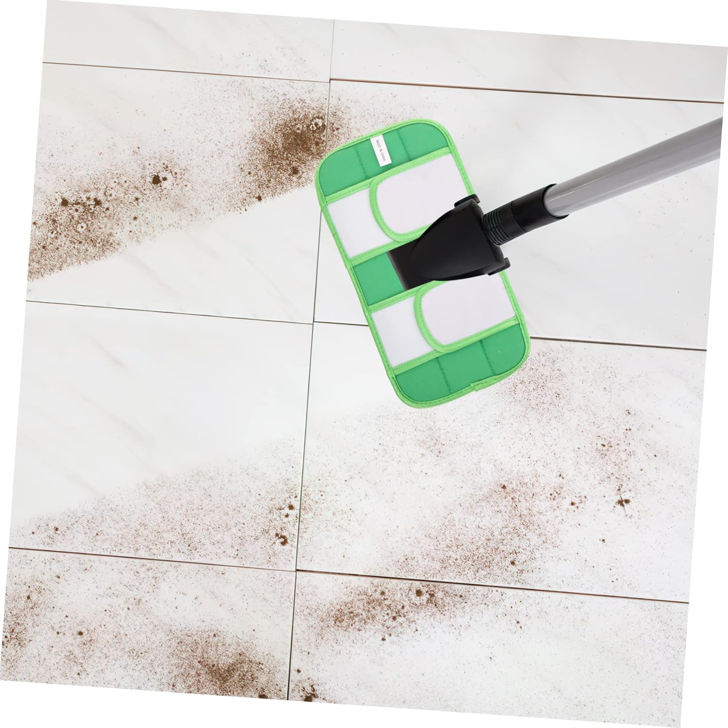 2Pcs Reusable Mop Pads for Swiffer Washable Mop