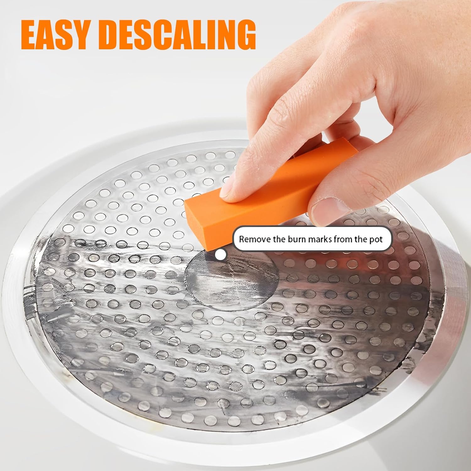 8Pcs Reusable Stainless Steel Stain Remover