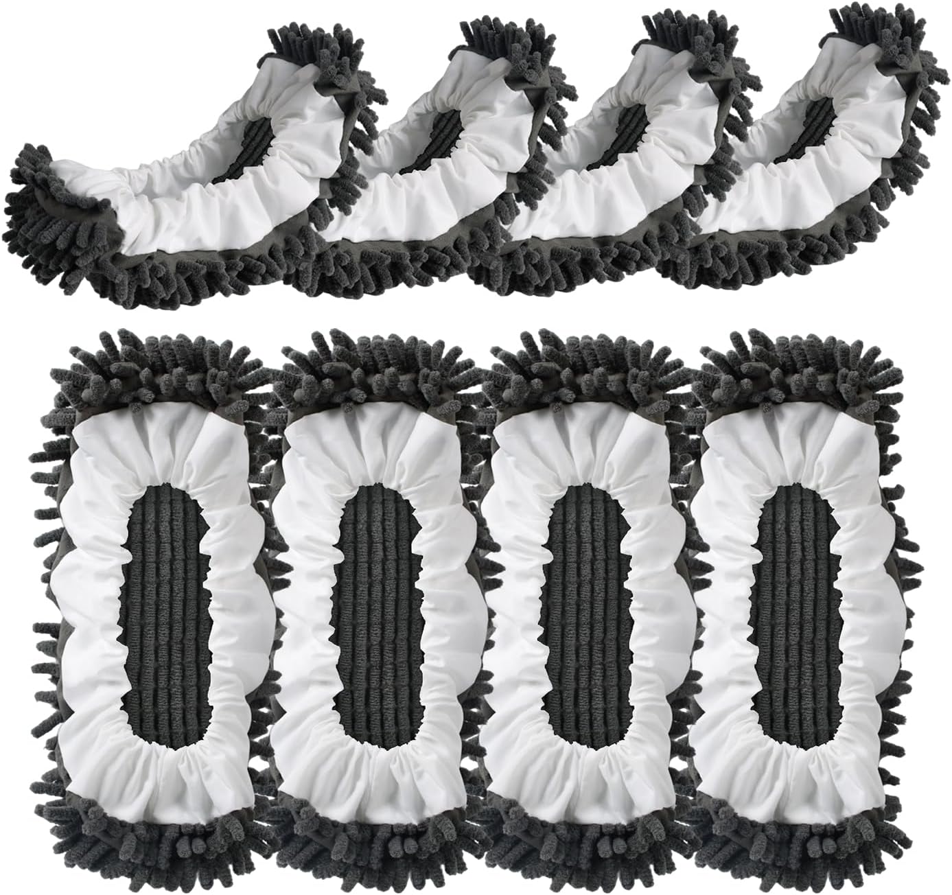 EKIORI Mop Slippers Socks for Home Cleaning 1