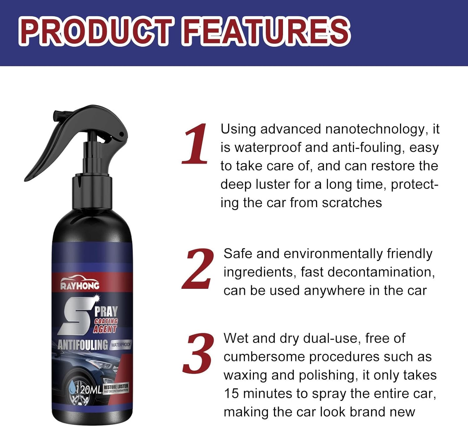 Multipurpose Rust Remover Spray 169 Floz - Heavy Duty for Metal Surfaces