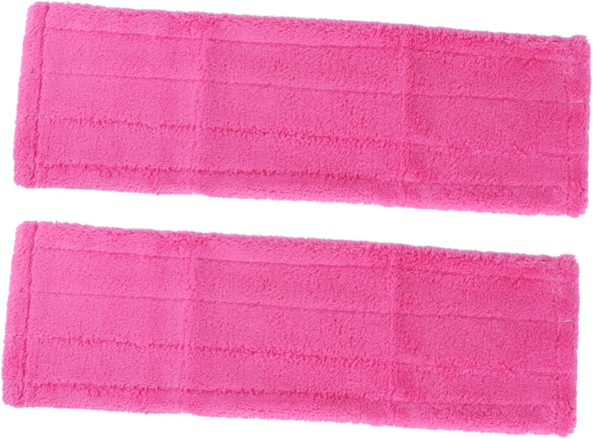 4PCS Coral Microfiber Mop Refill for Hard Floors