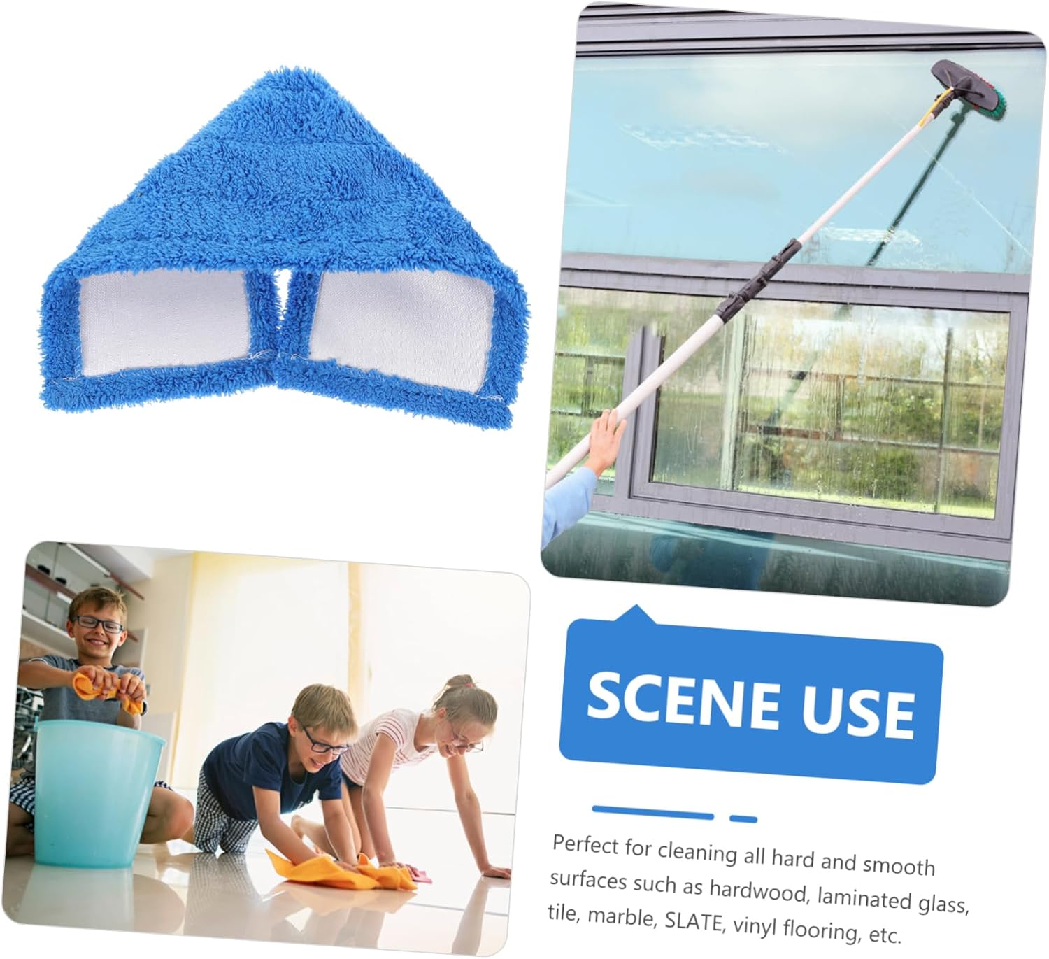 PACKOVE Microfiber Mop Refill Pad Replacement