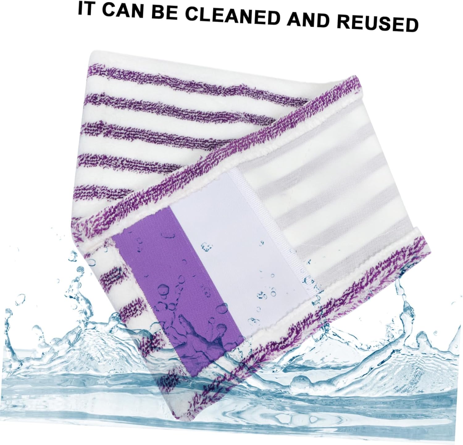 CALLARON Microfiber Mop Pads 5-Piece Set for Home and Commercial Use